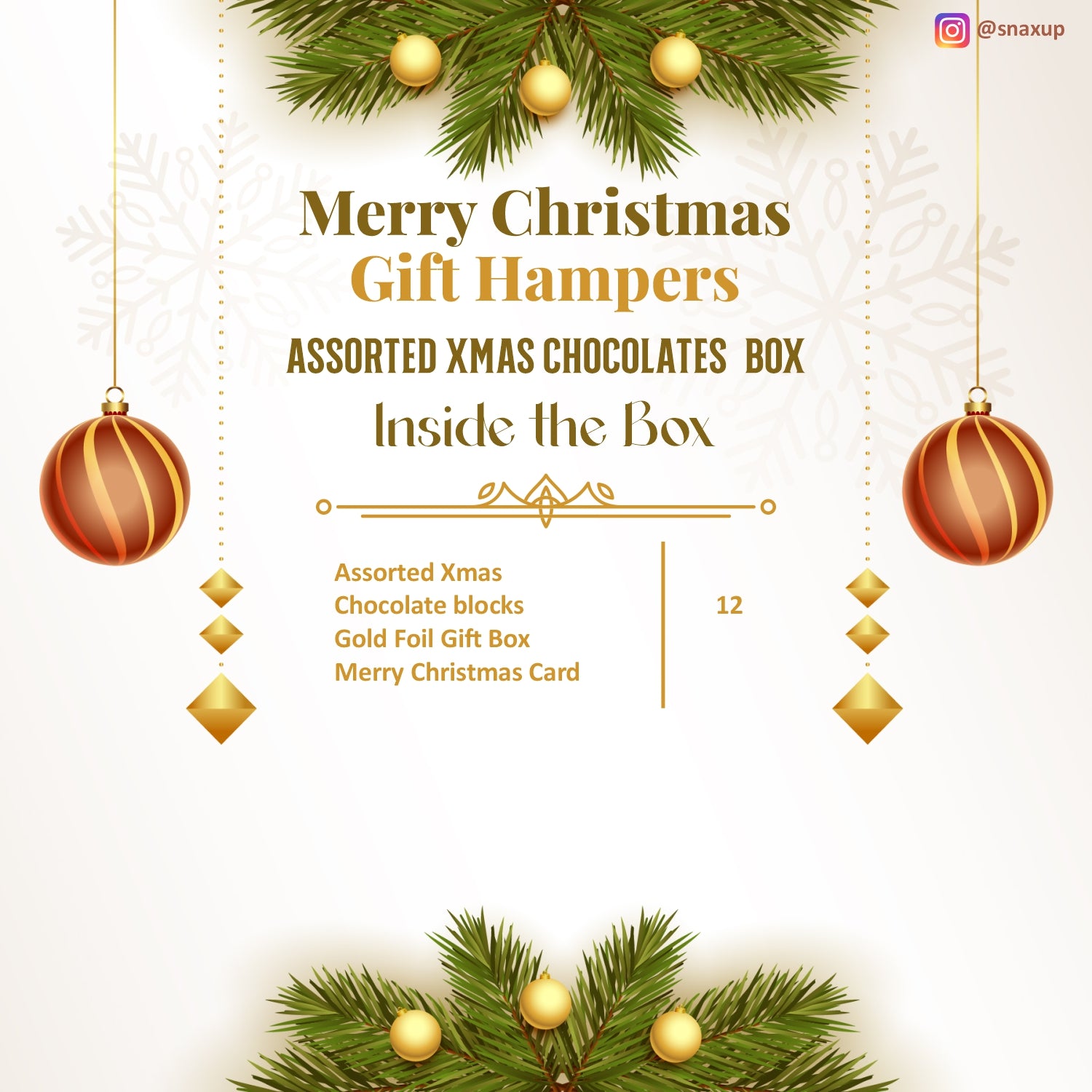 Assorted Xmas Chocolates Box