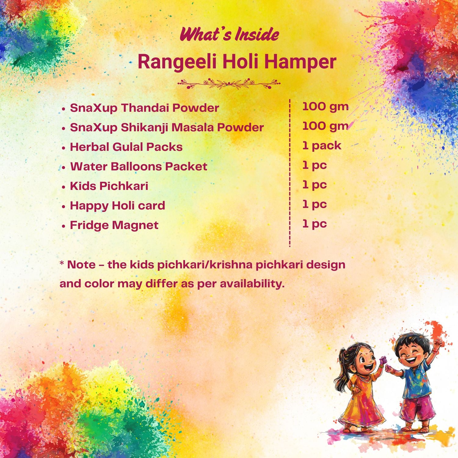 Rangeeli Holi Hamper