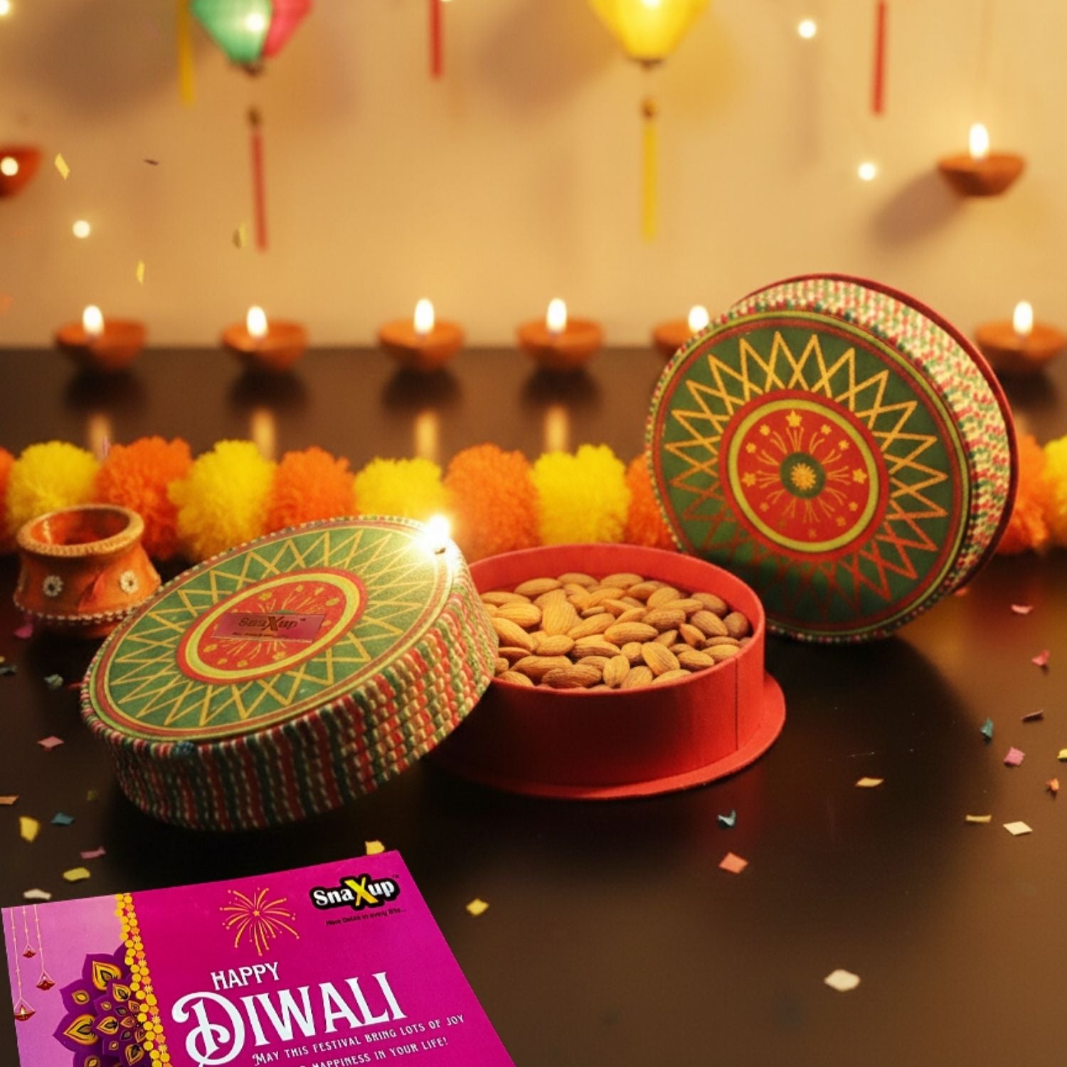 Luxury Diwali Gift Box - The Big Chakri Box