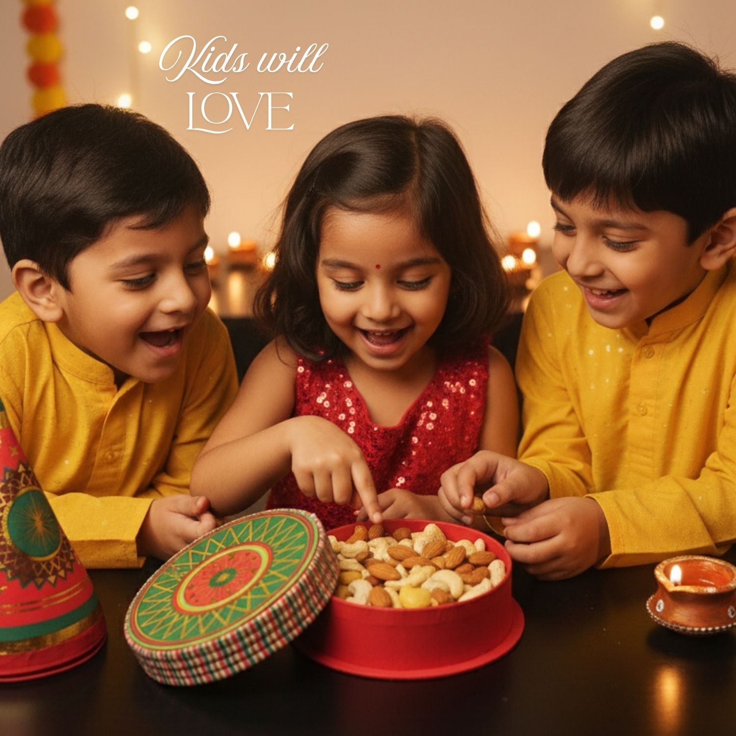 Luxury Diwali Gift Box - The Big Chakri Box