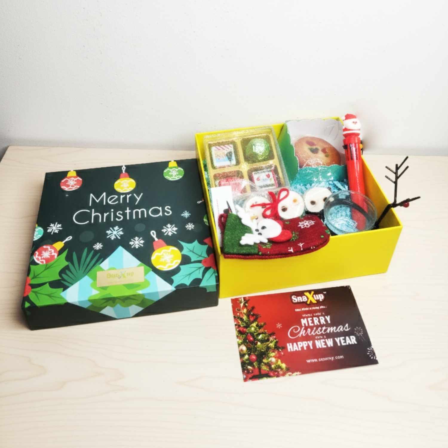 Green Christmas Box
