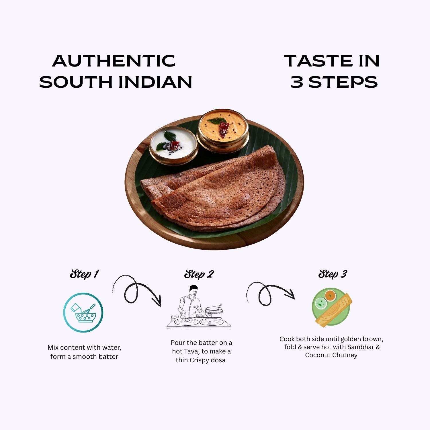 Ragi Dosa Mix 650 g