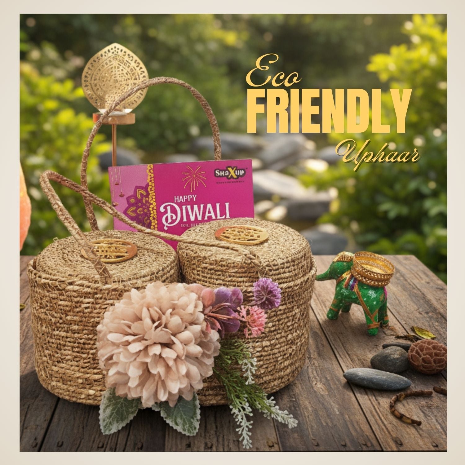 Luxury Diwali Gift Box - Eco-Friendly Uphaar
