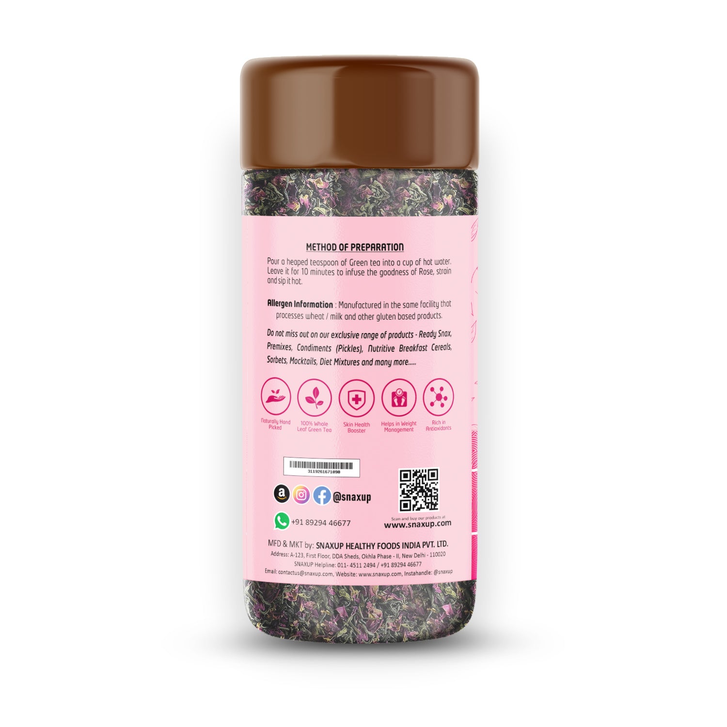 Green Tea With Rose Tea