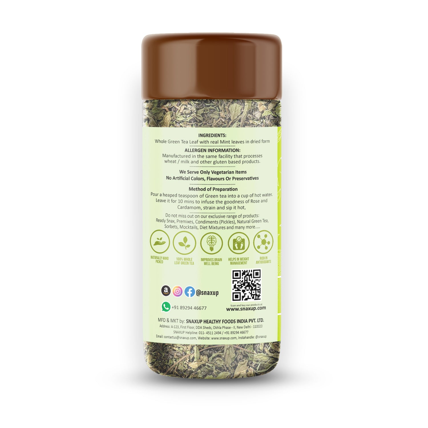 Green Tea With Mint Tea 100 g