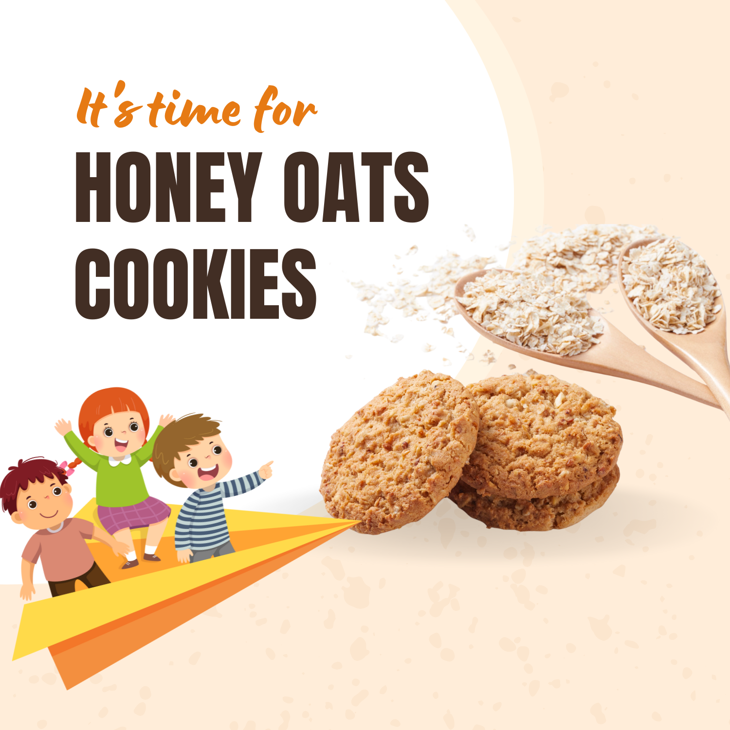 Honey & Oat Cookies