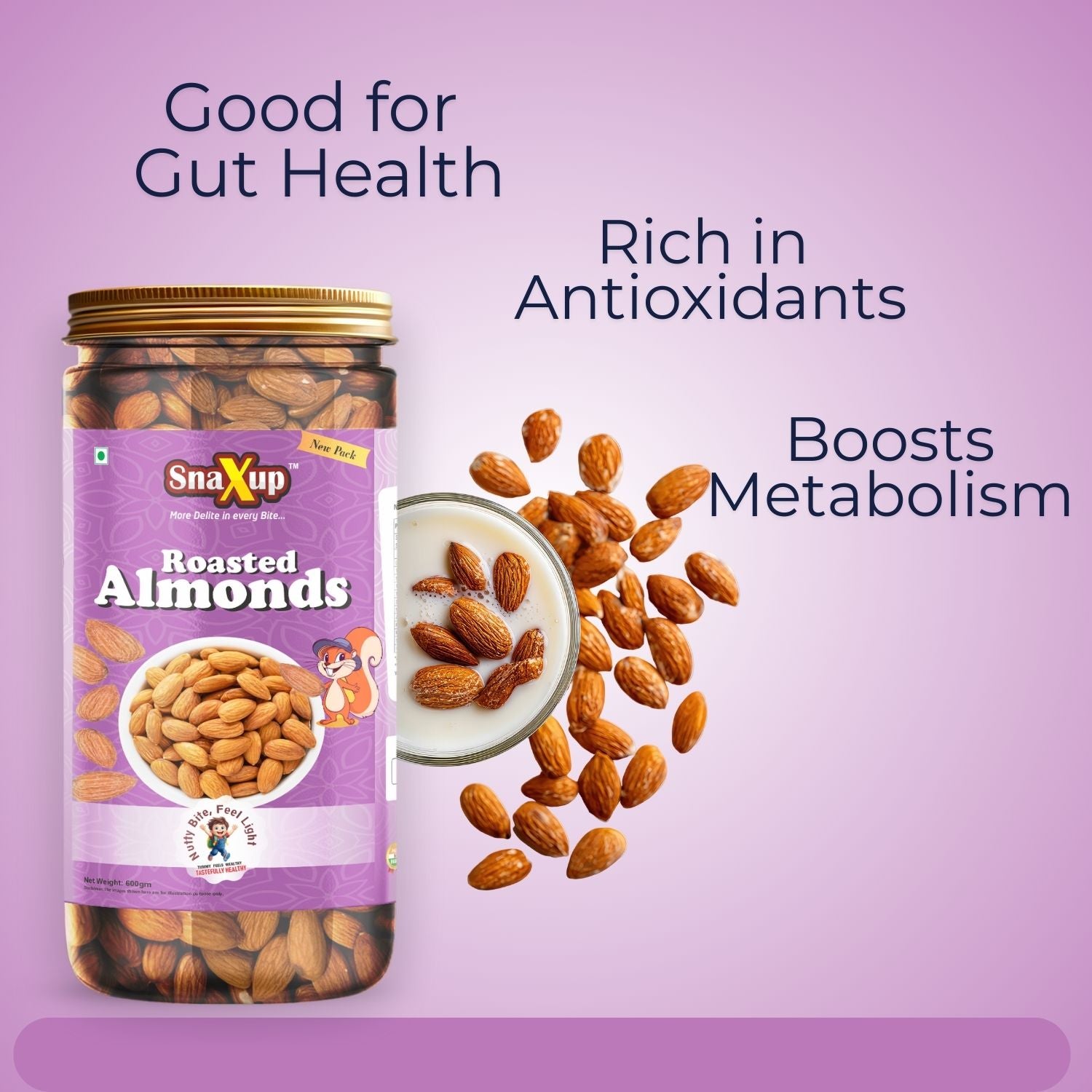 Roasted Californian Almonds 600 g