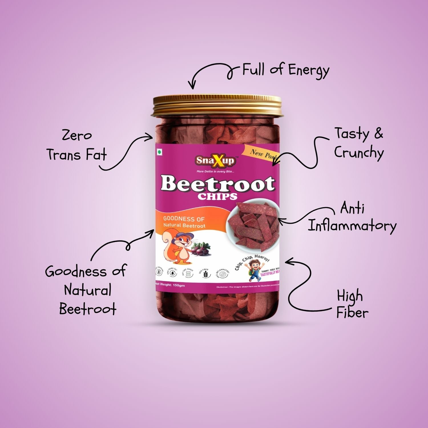 Beetroot Chips 150 g