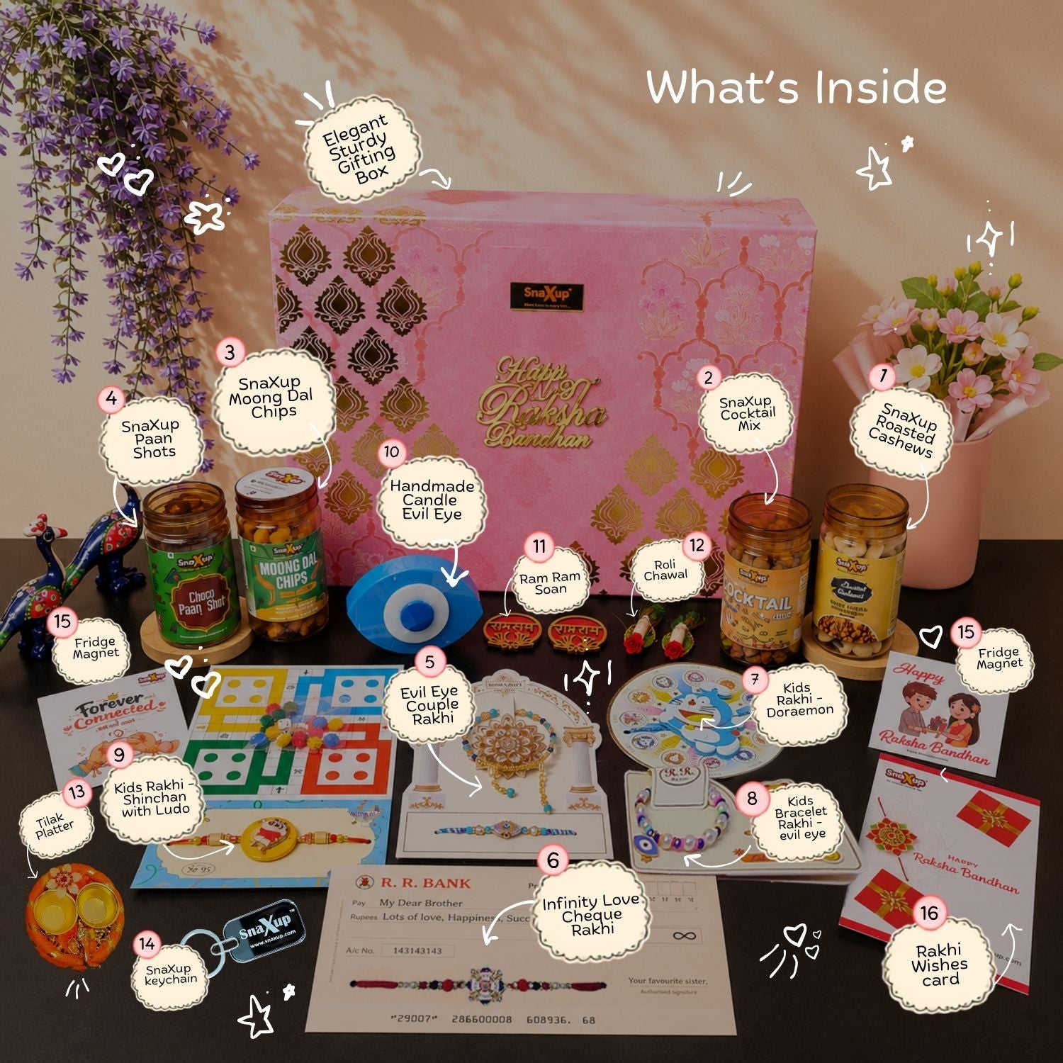 Bhaiya Bhabhi Rakhi Gift Hamper