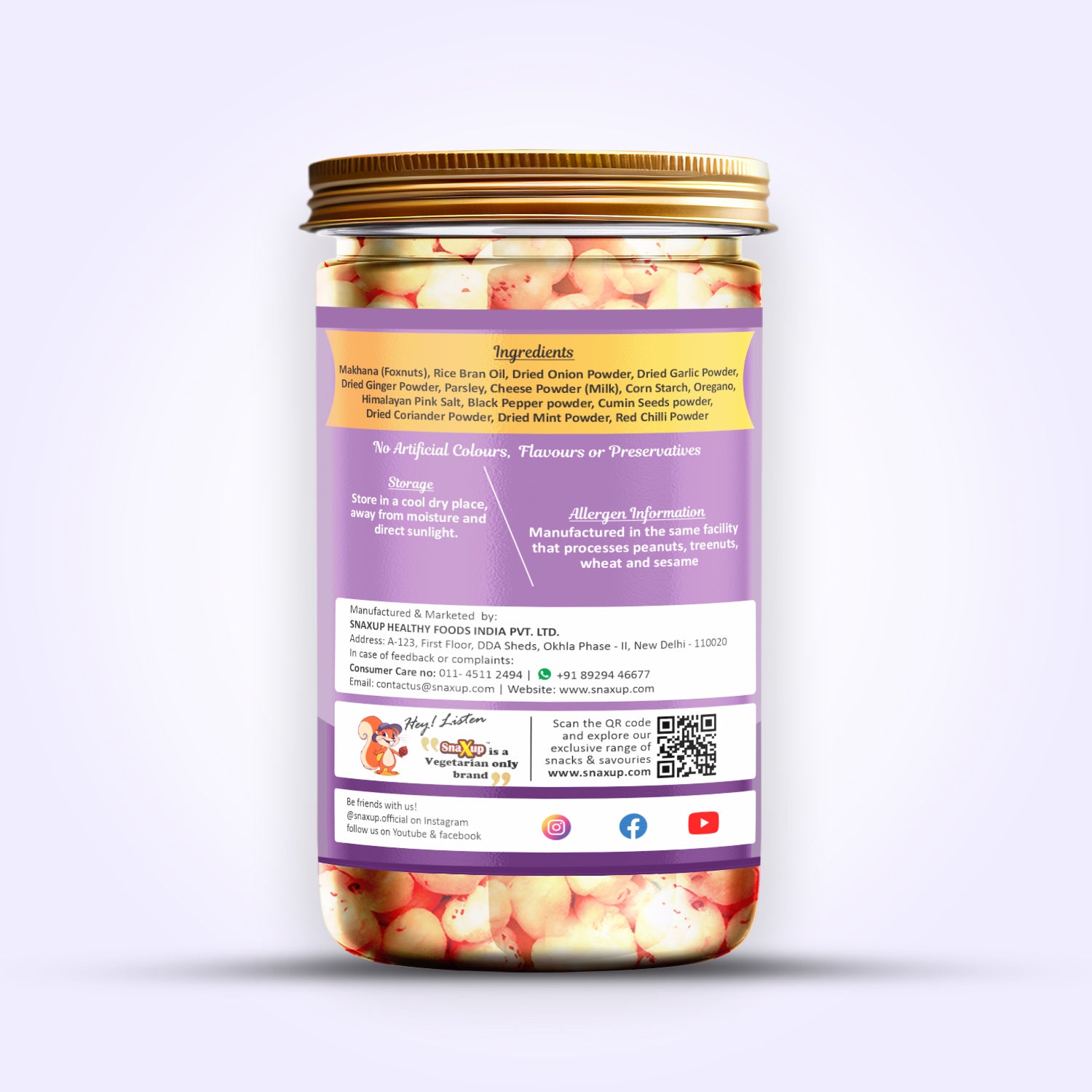 Mast Makhana Cheese & Herbs 80 g