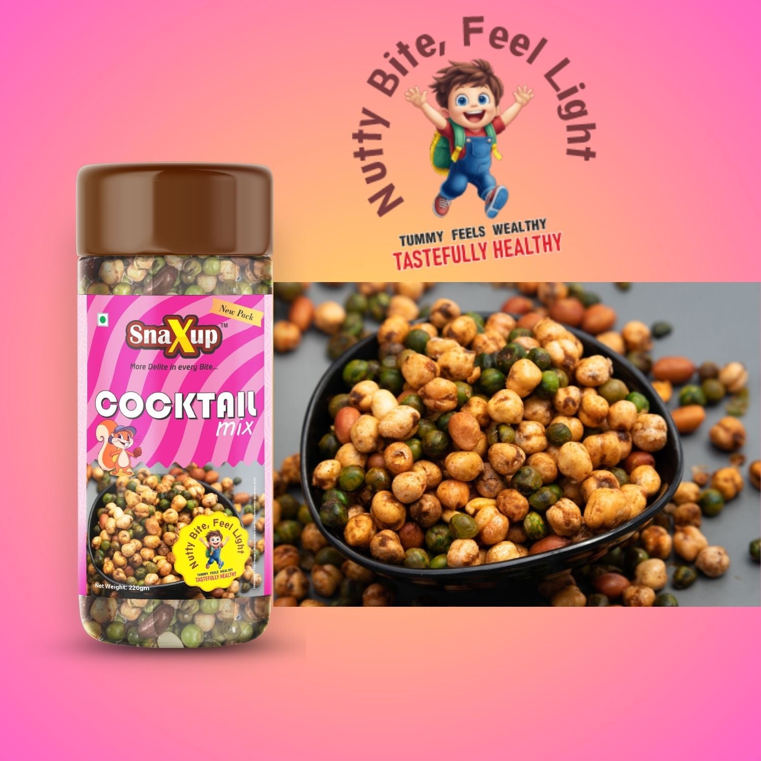 Cocktail Mix Namkeen Snacks 220 g