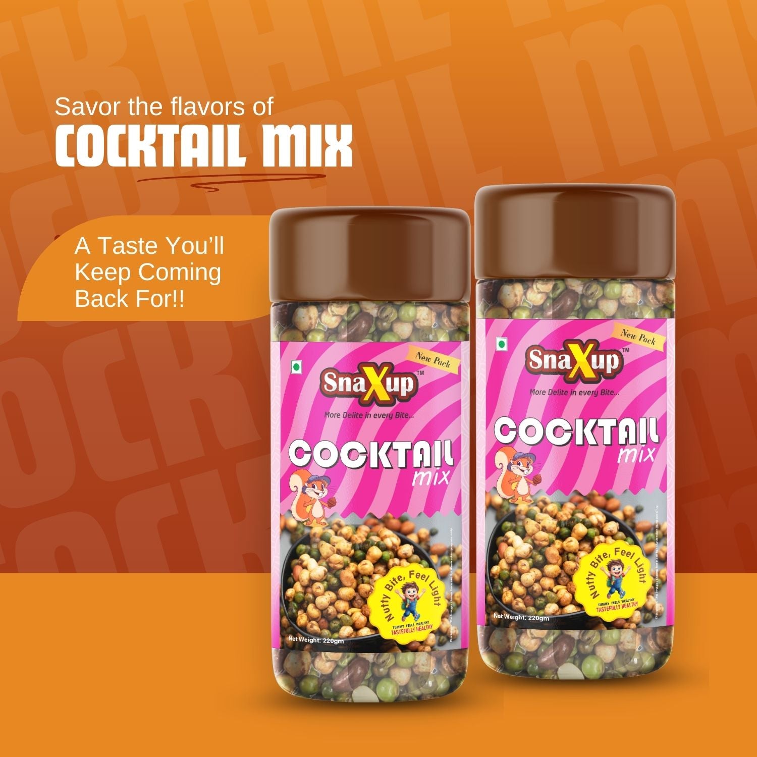 Cocktail Mix Namkeen Snacks 220 g