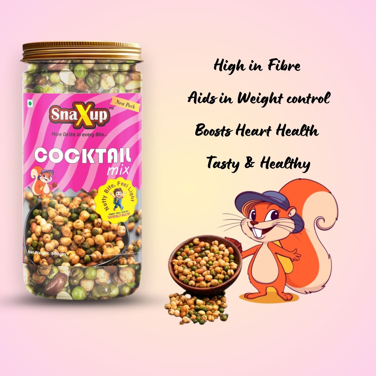 Cocktail Mix Namkeen Snacks 500 g