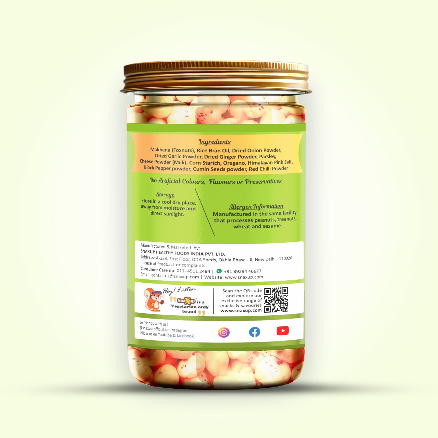 Mast Makhana Cream & Onion 80 g