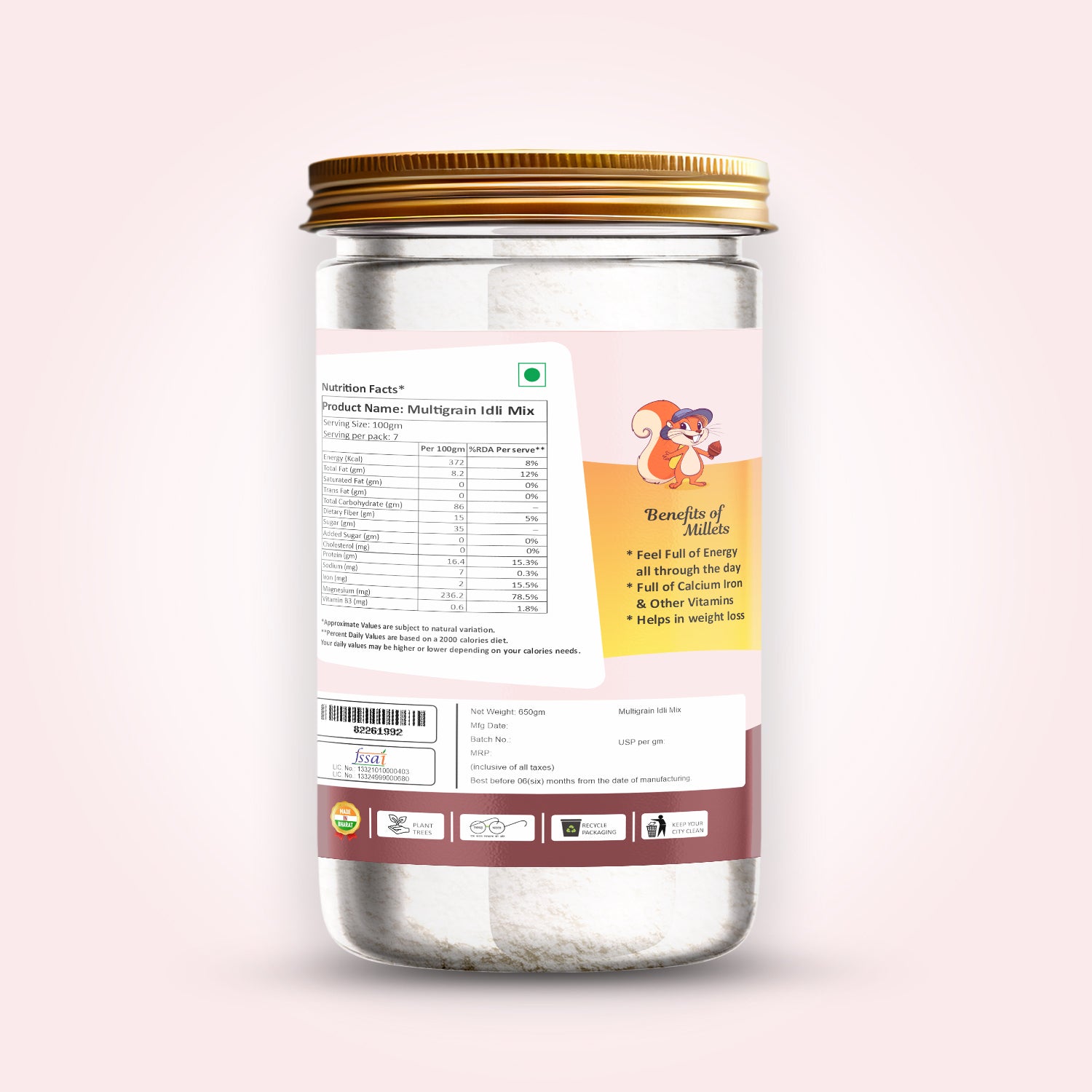 Multigrain Idli Mix 650 g