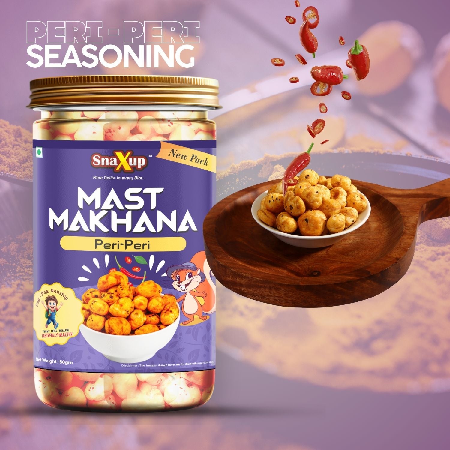 Mast Makhana Peri Peri 80 g
