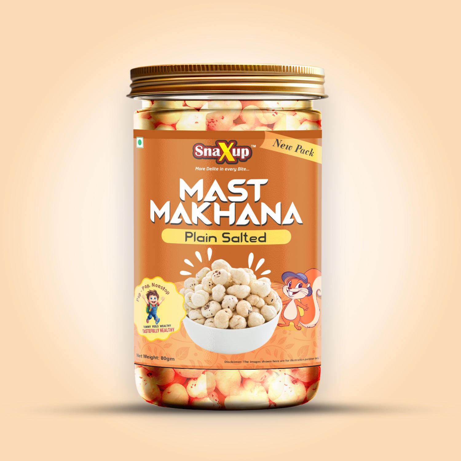 Mast Makhana Plain Salted