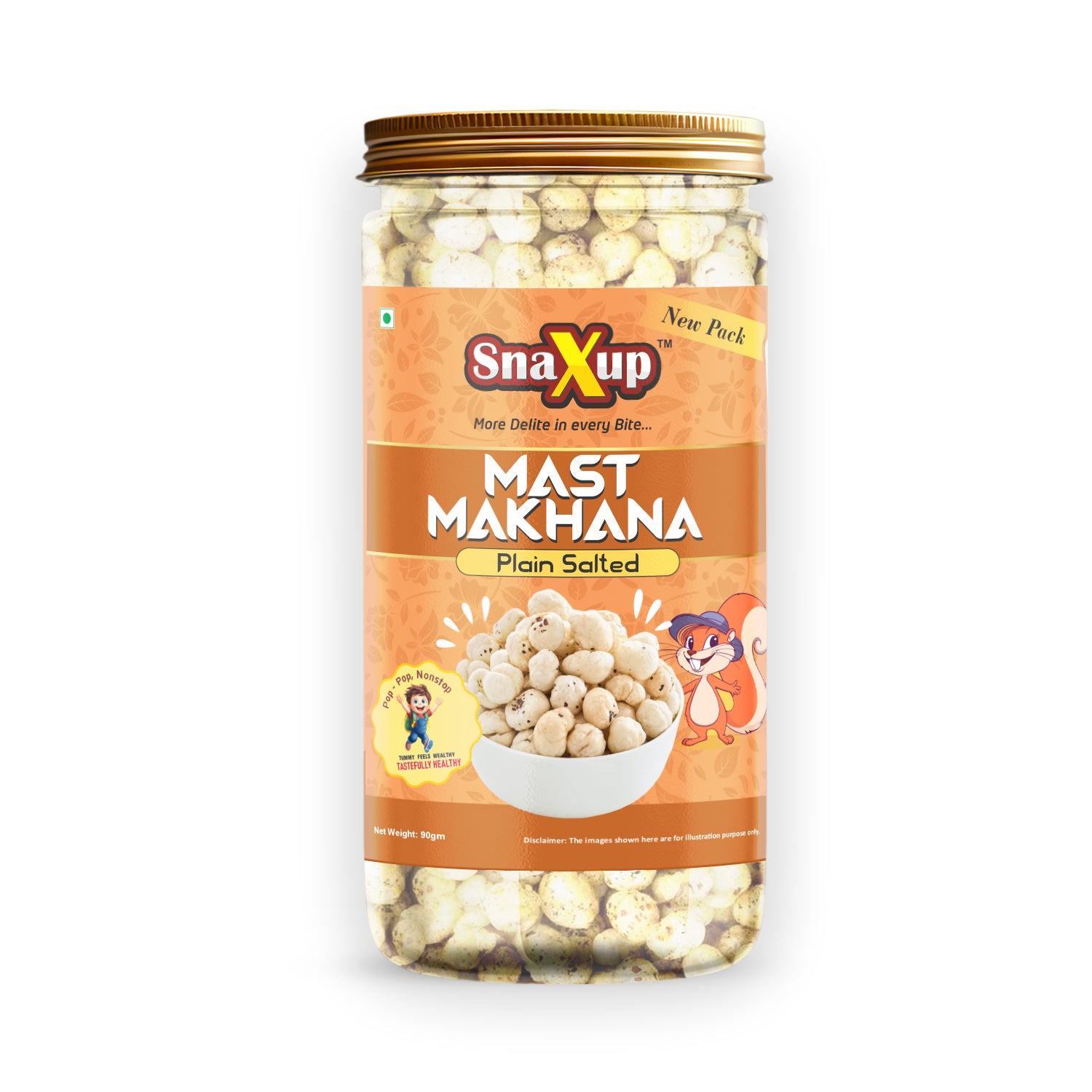 Mast Makhana Plain Salted 90 g