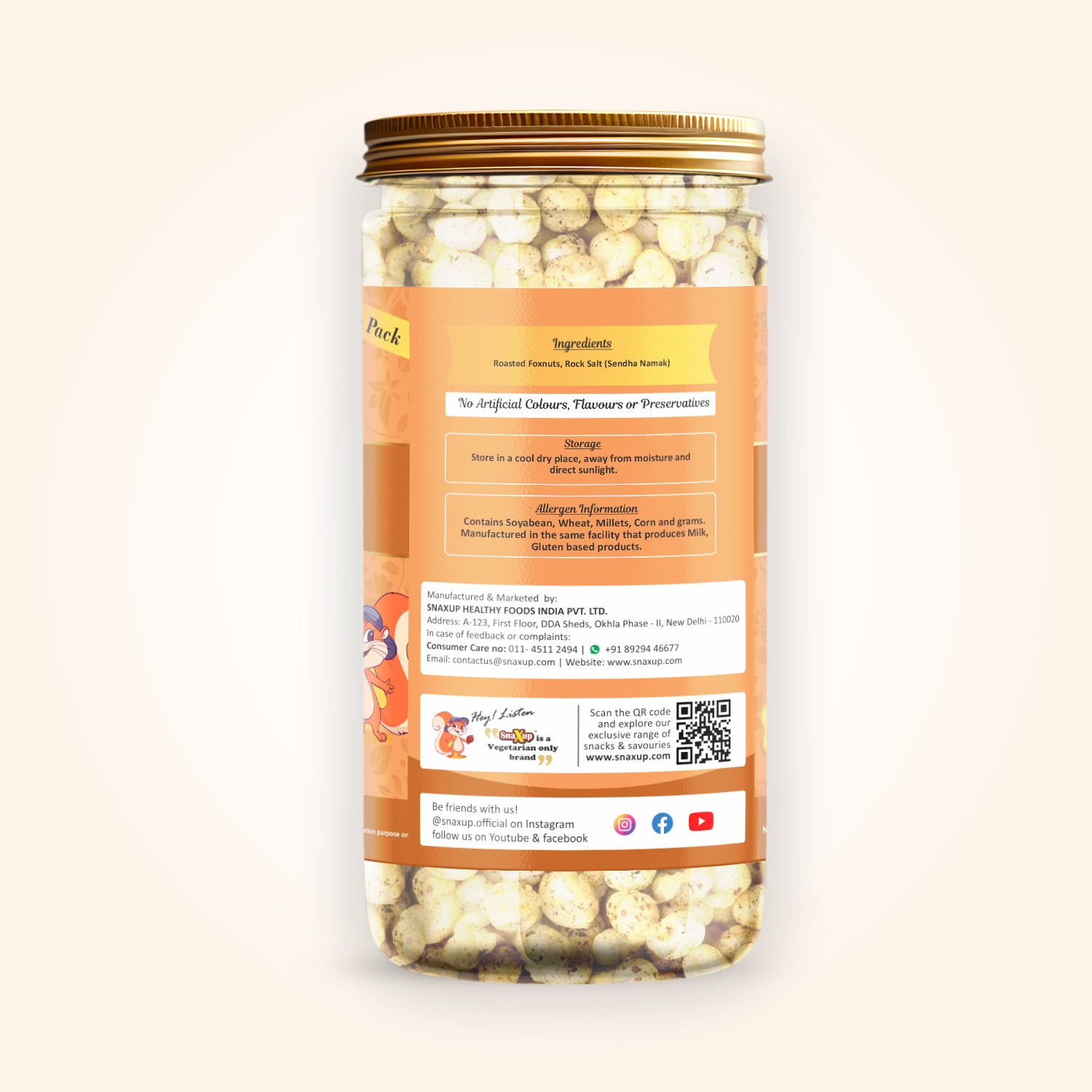 Mast Makhana Plain Salted