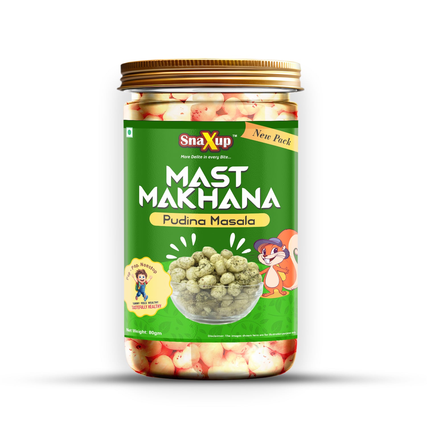 Mast Makhana Pudina Masala 80 g
