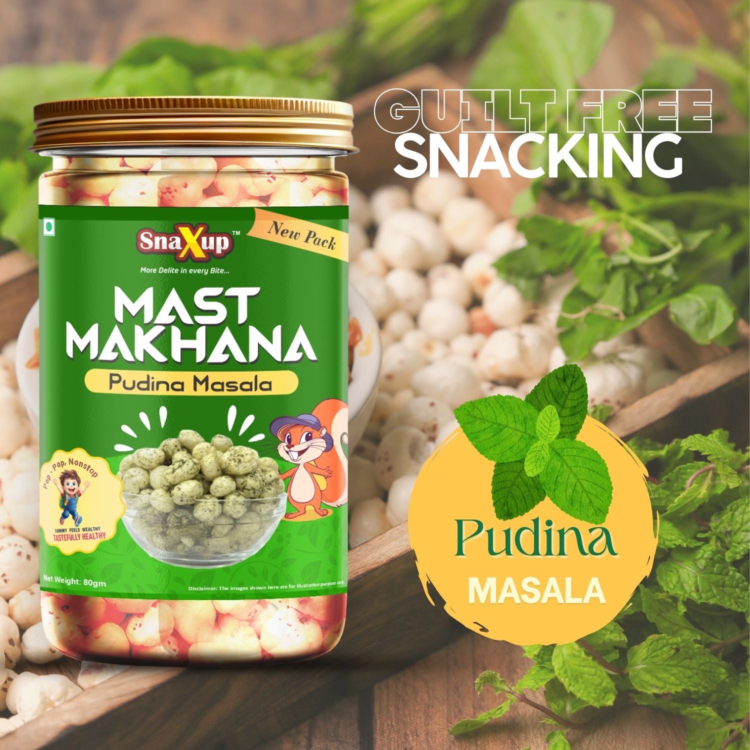 Mast Makhana Pudina Masala