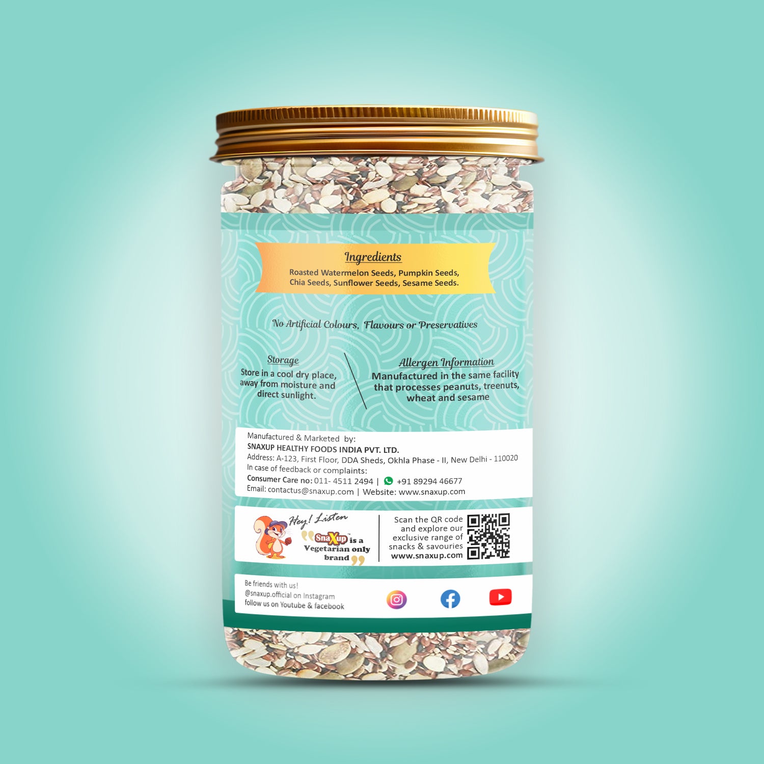 Roasted Seeds Mix 550 g