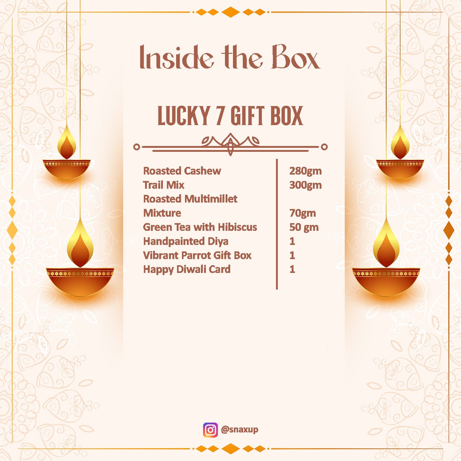Lucky 7 Diwali Gift Hamper Box