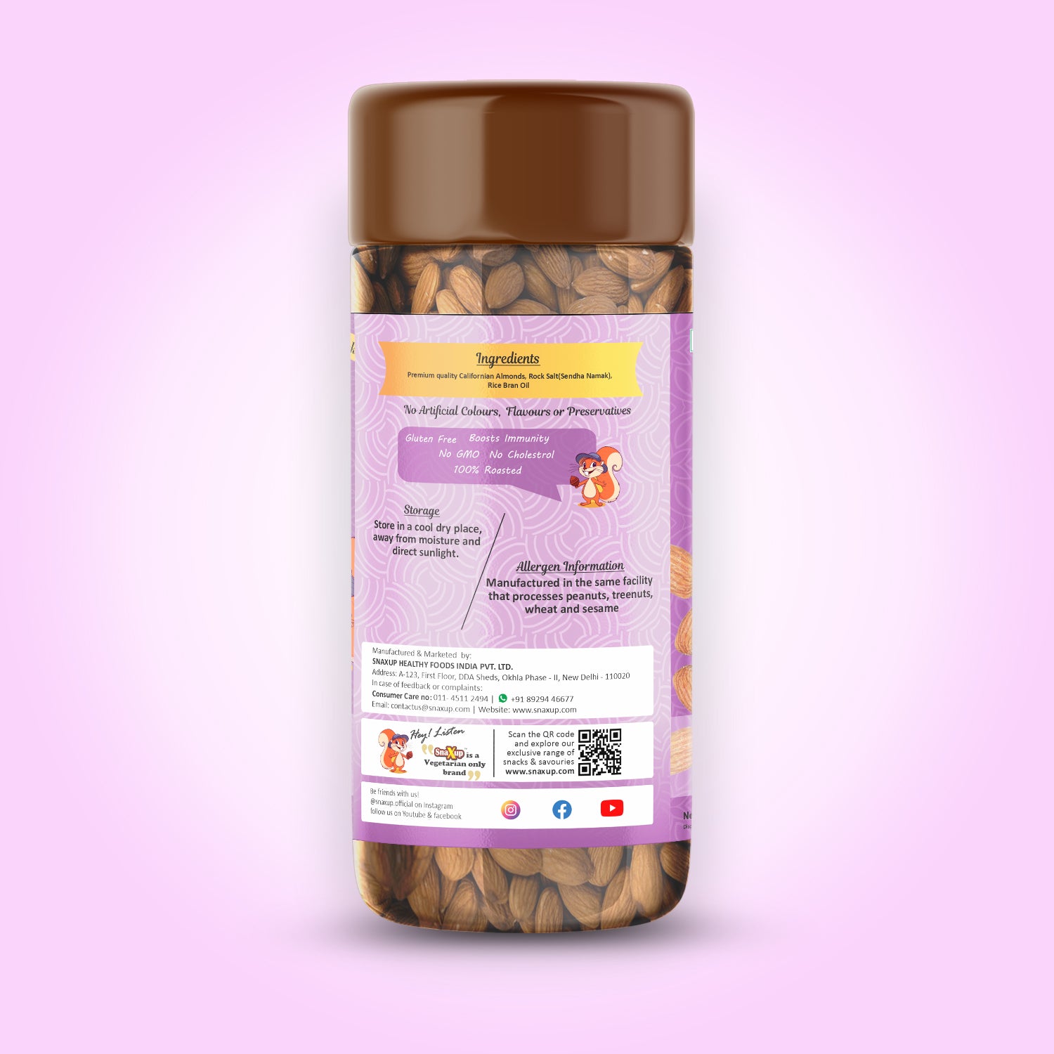 Roasted Californian Almonds 290 g