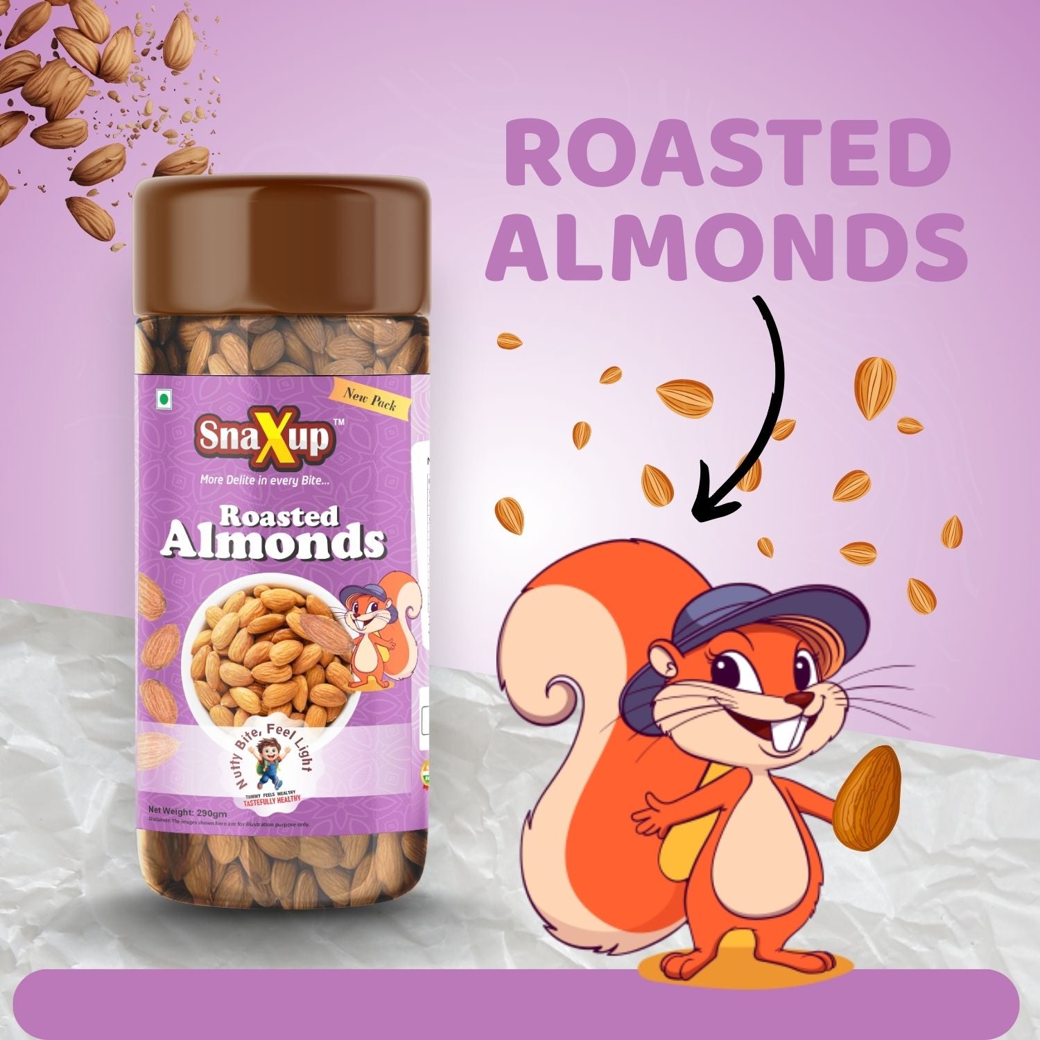 Roasted Californian Almonds 290 g