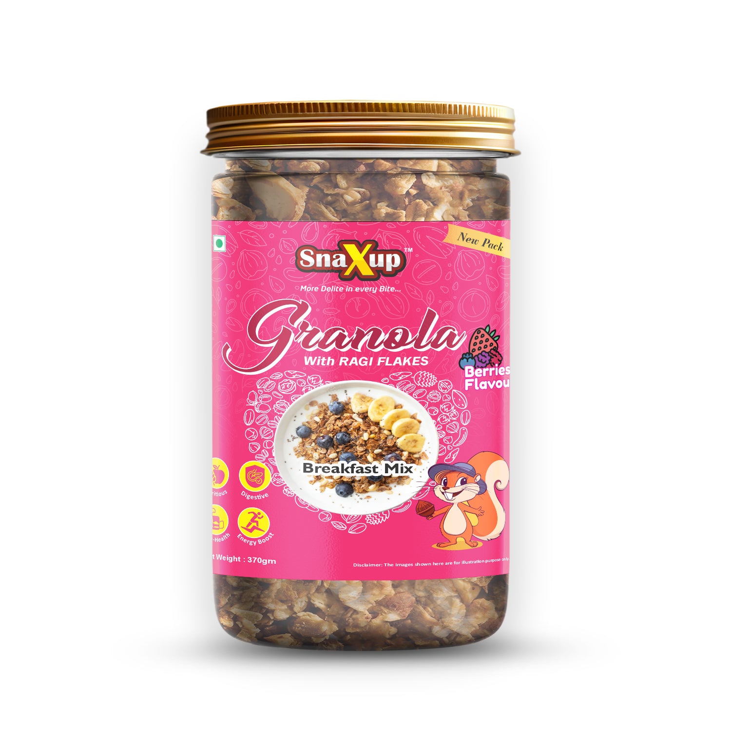 Granola Berries Flavour With Ragi Flakes 500 g