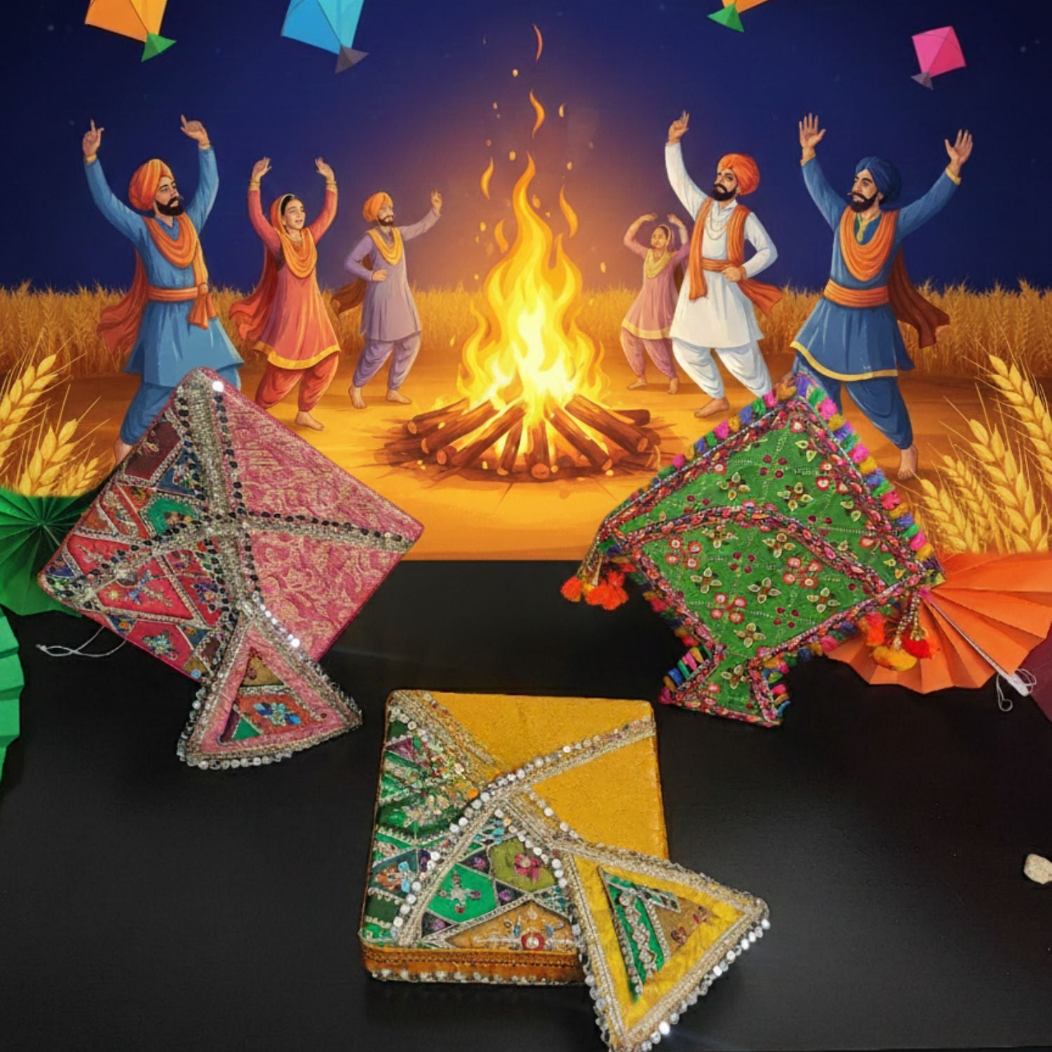 Happy Lohri Kite Hamper