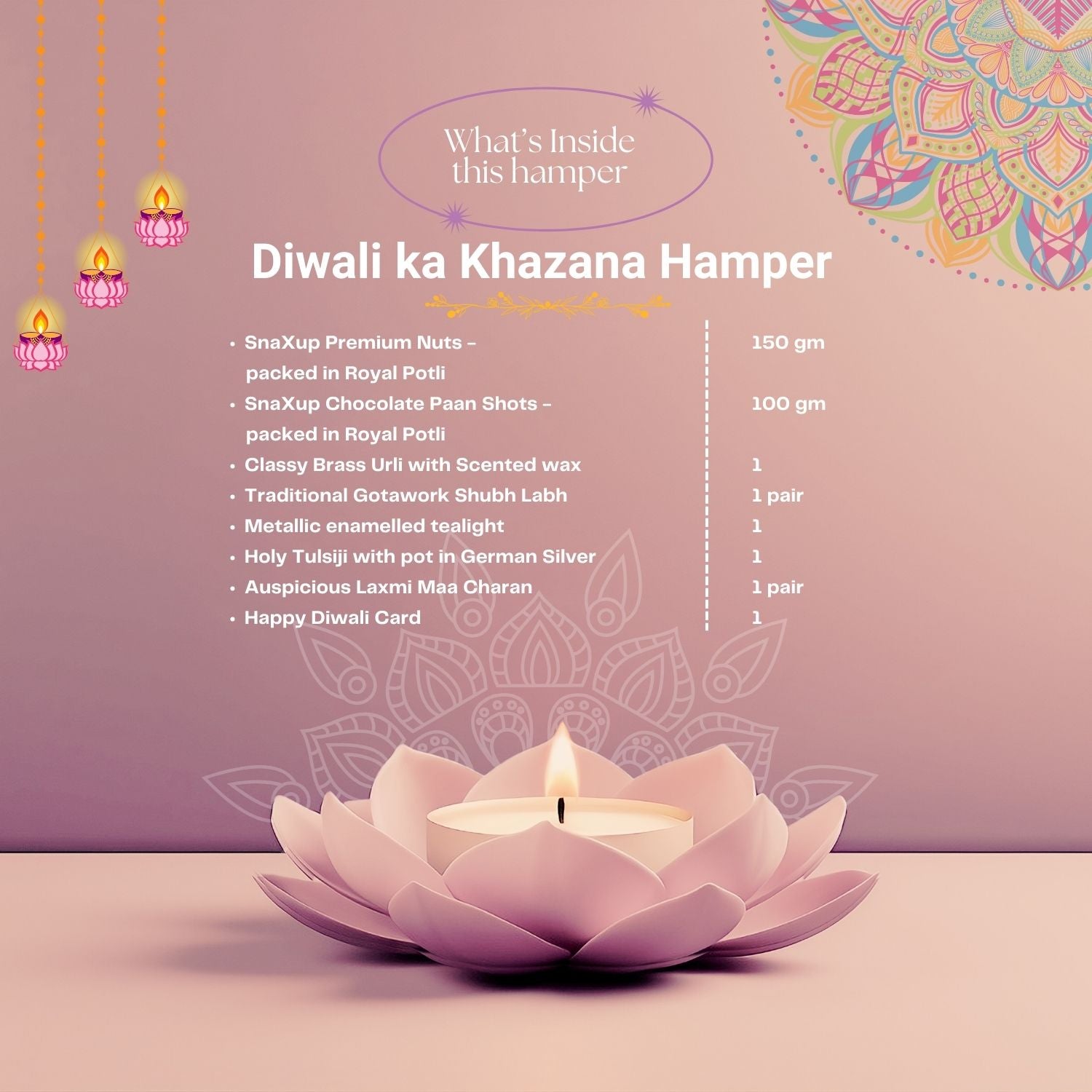 Luxury Diwali Gift Box - Diwali ka Khazana Hamper