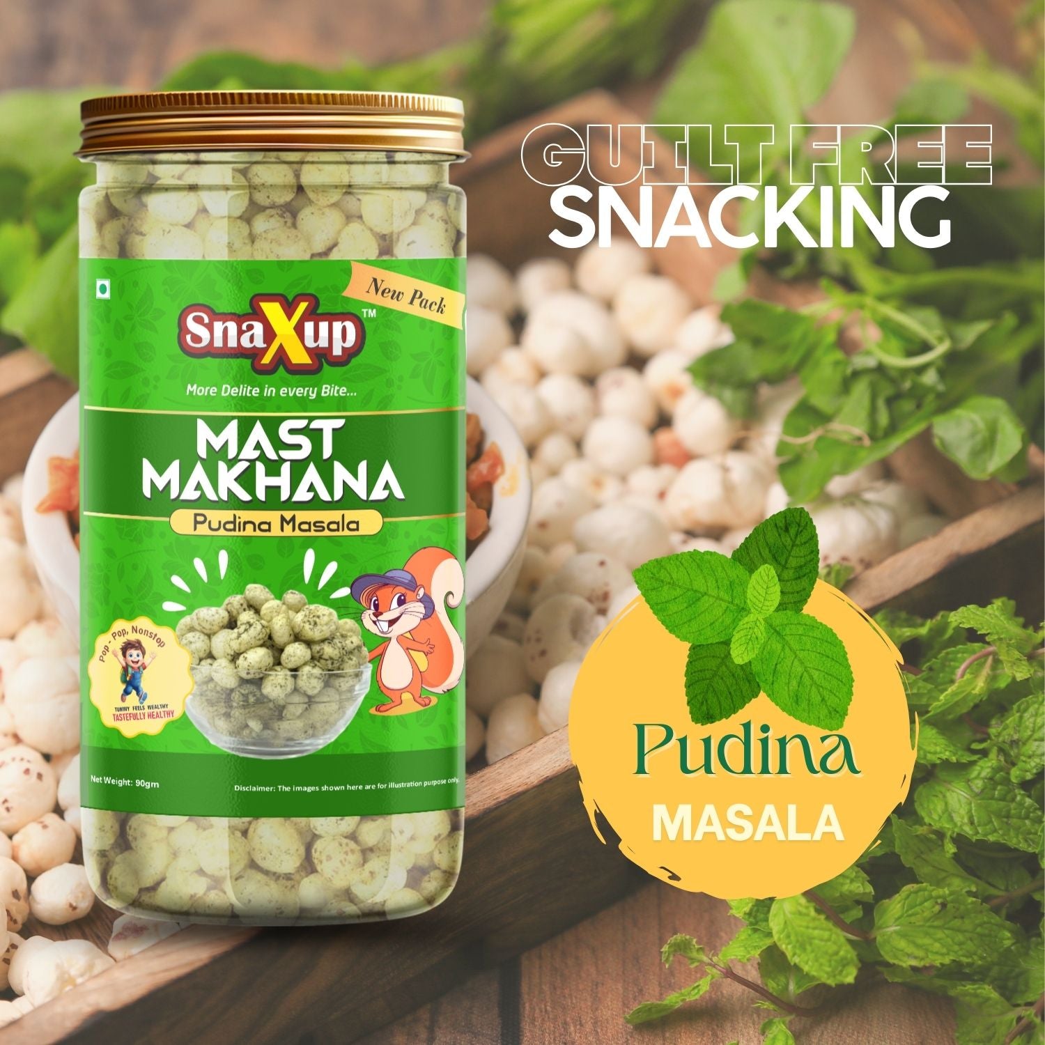 Mast Makhana Pudina Masala 90 g