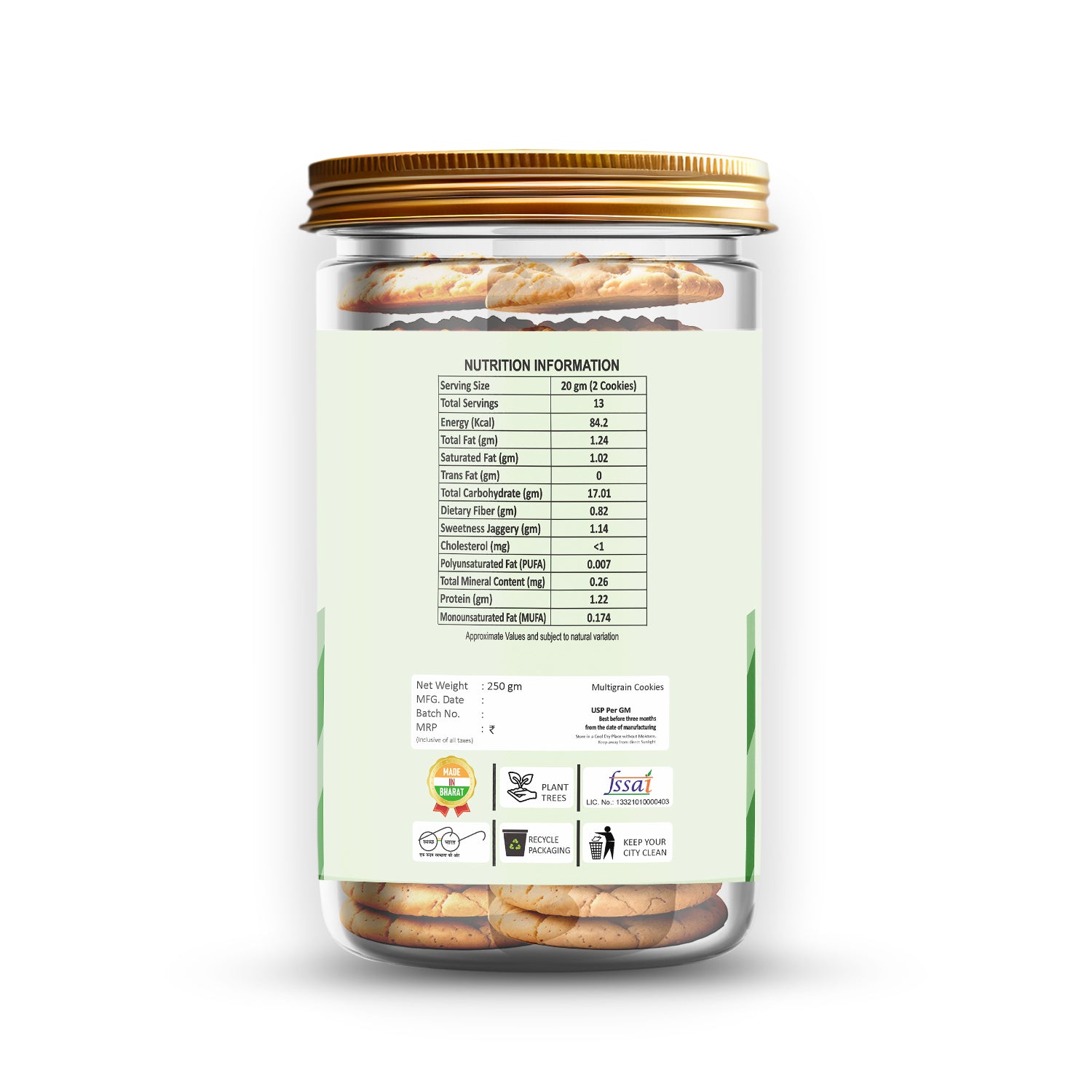 Multigrain Cookies