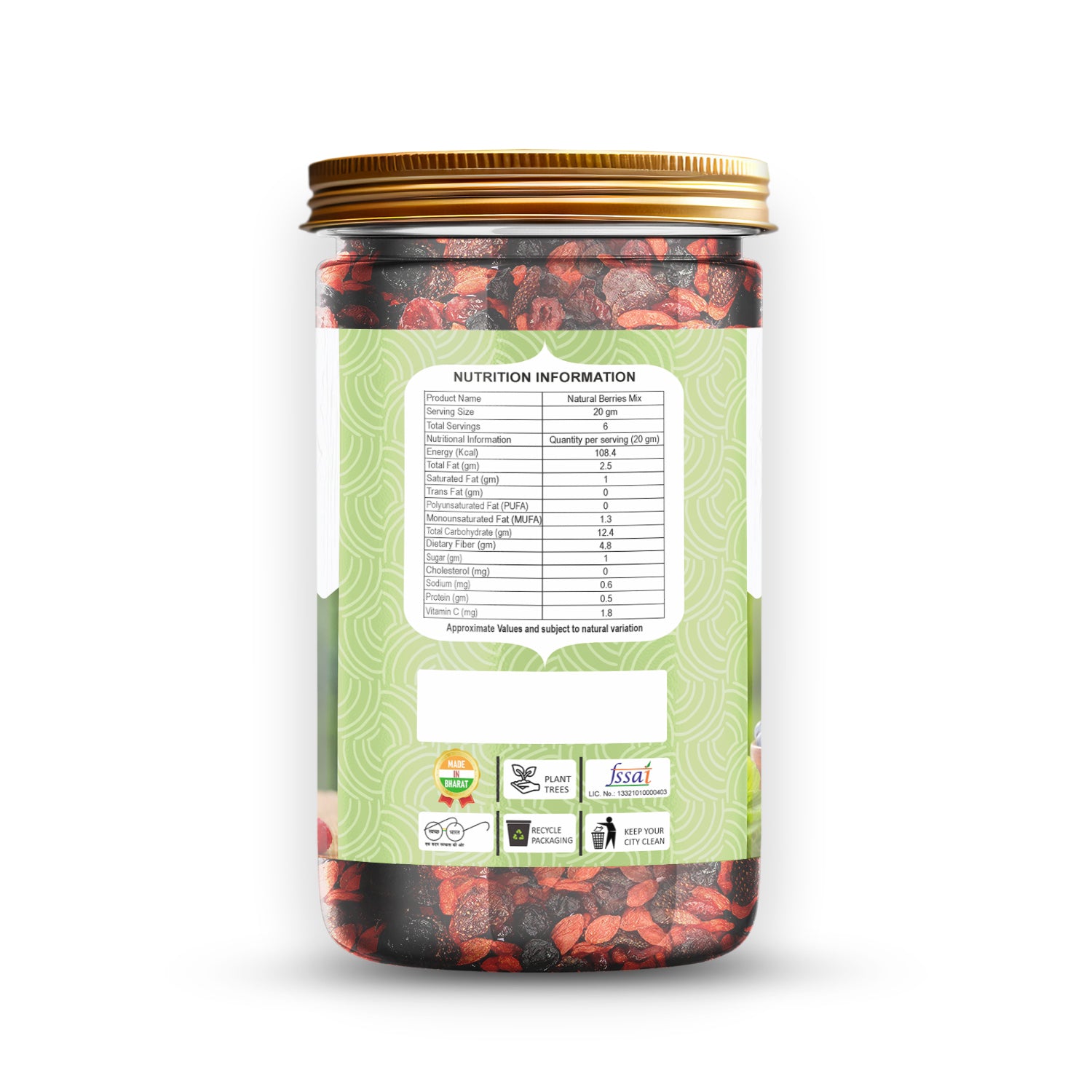 Natural Berries Mix
