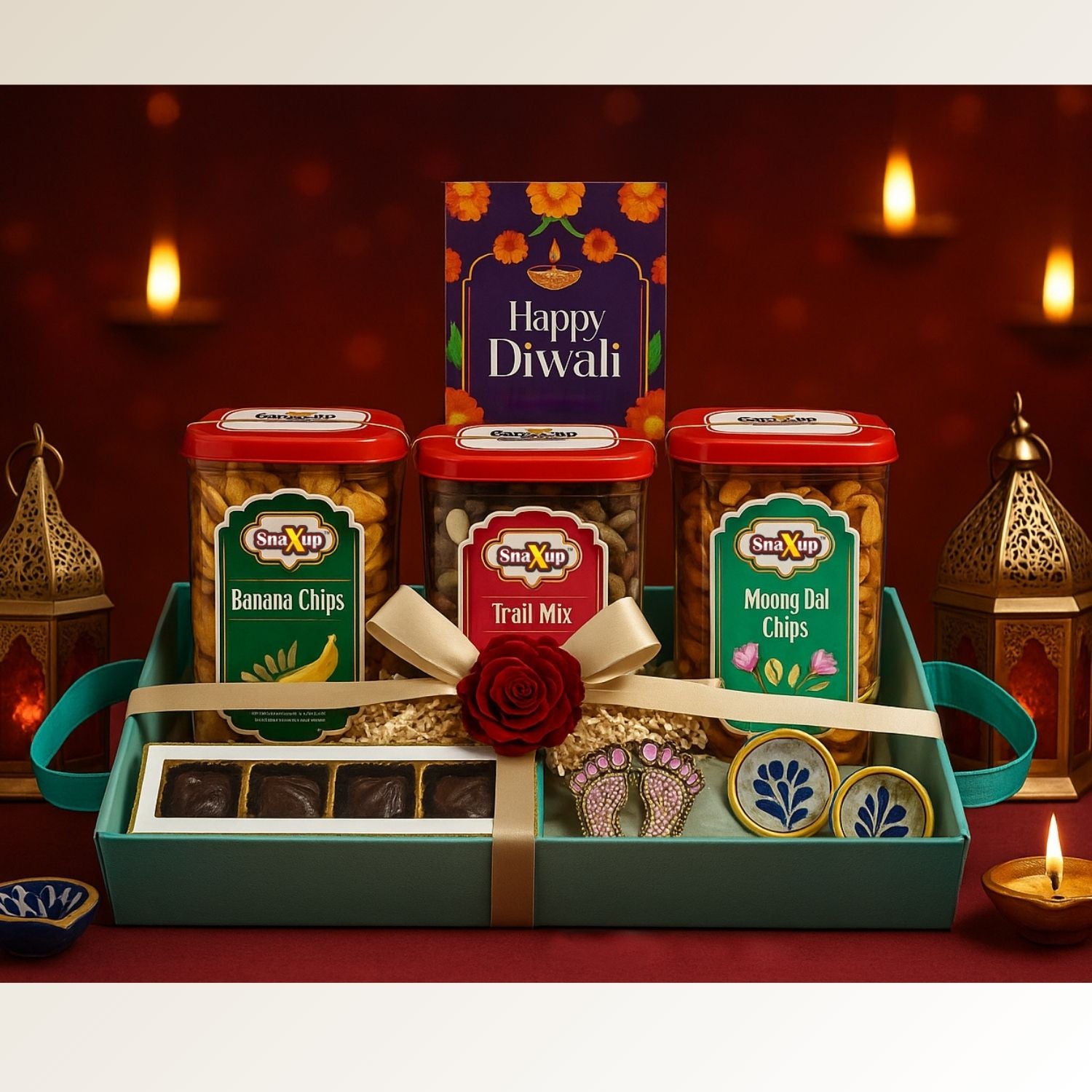 Luxury Diwali Gift Box - Diwali ki Saugat Hamper