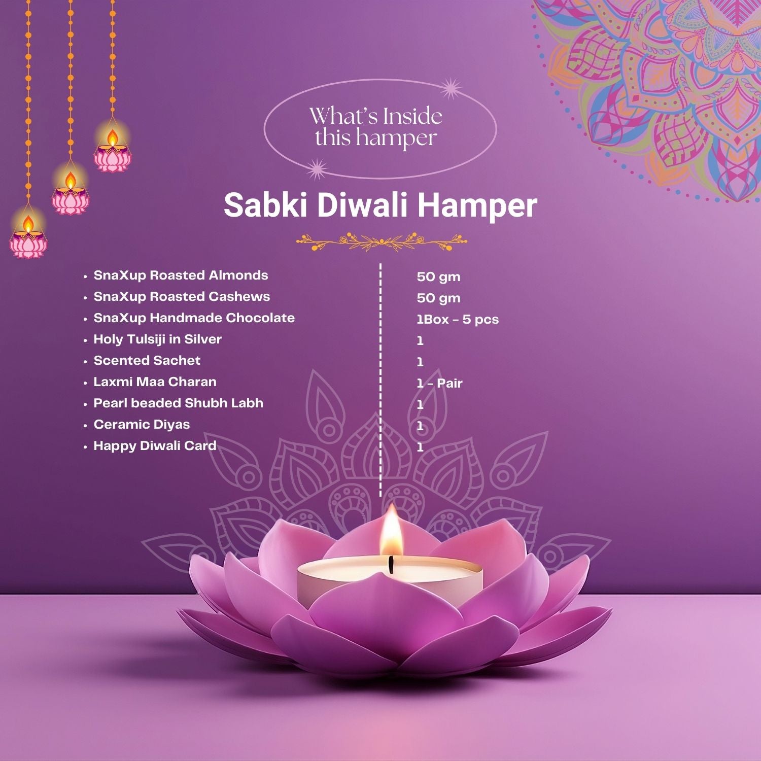 Luxury Diwali Gift Box - Sabki Diwali Hamper
