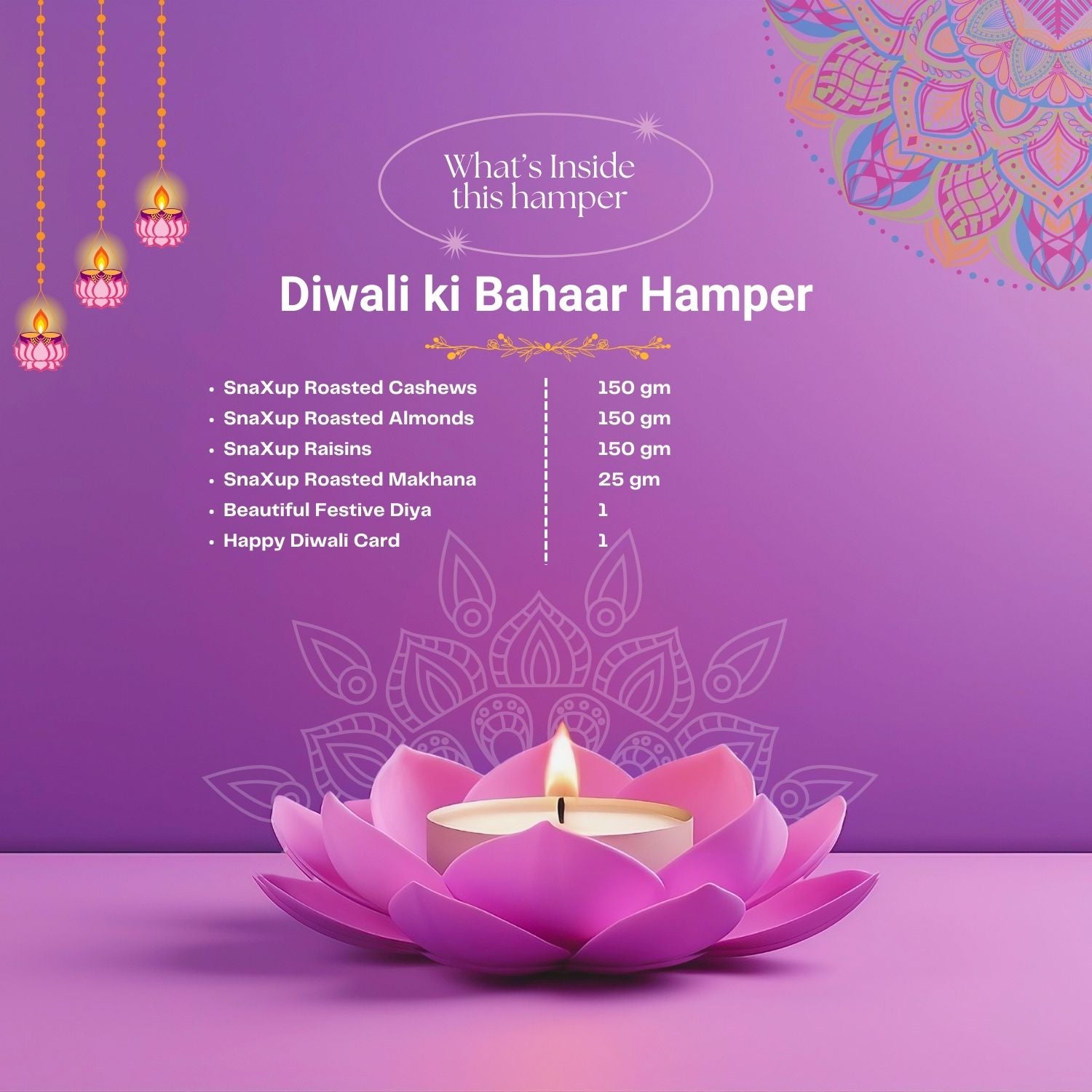 Luxury Diwali Gift Box - Diwali Ki Bahaar