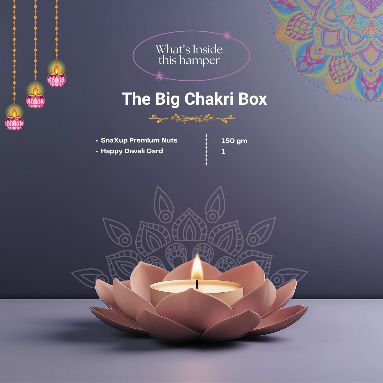 Luxury Diwali Gift Box - The Big Chakri Box
