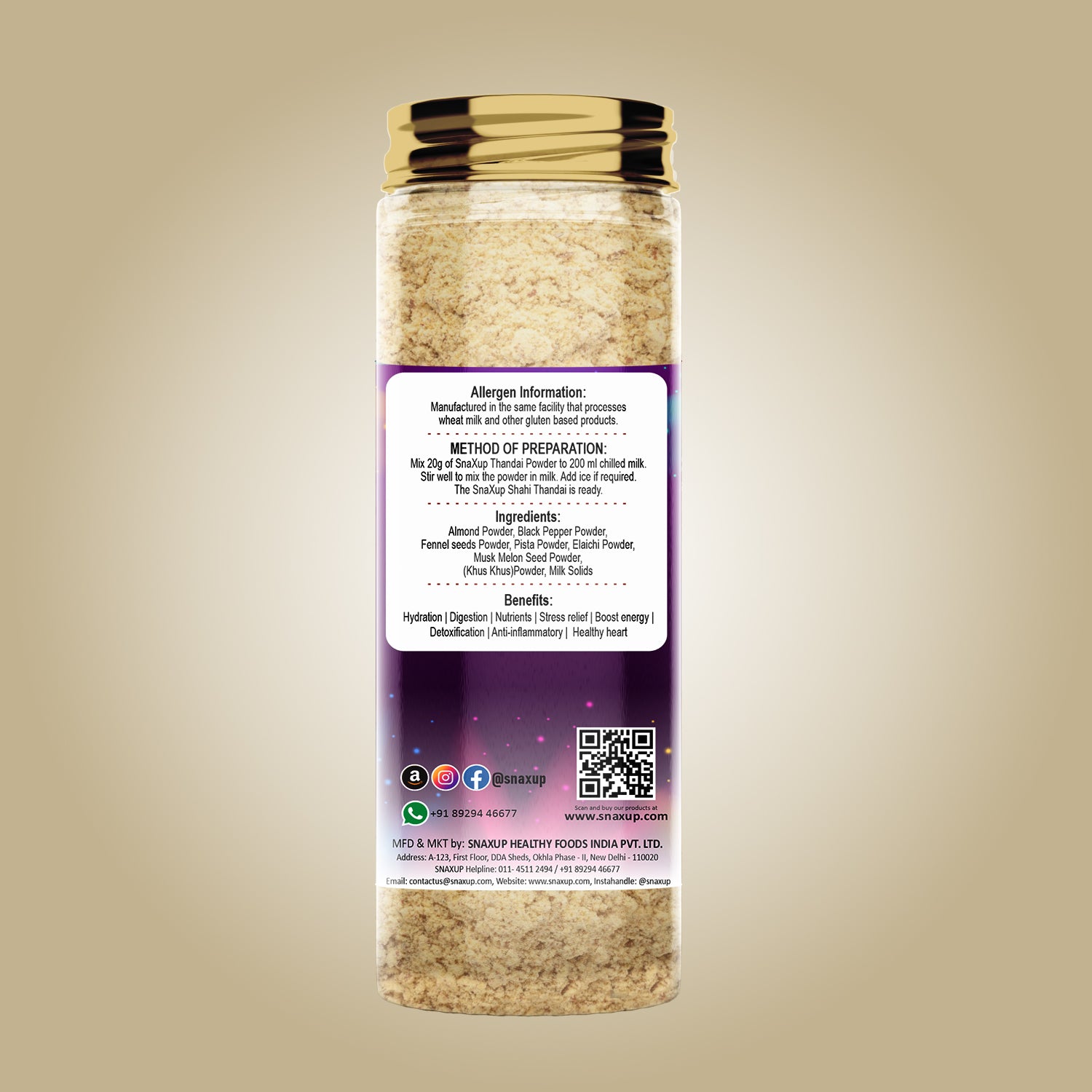 Shahi Thandai No Sugar Powder 200 g