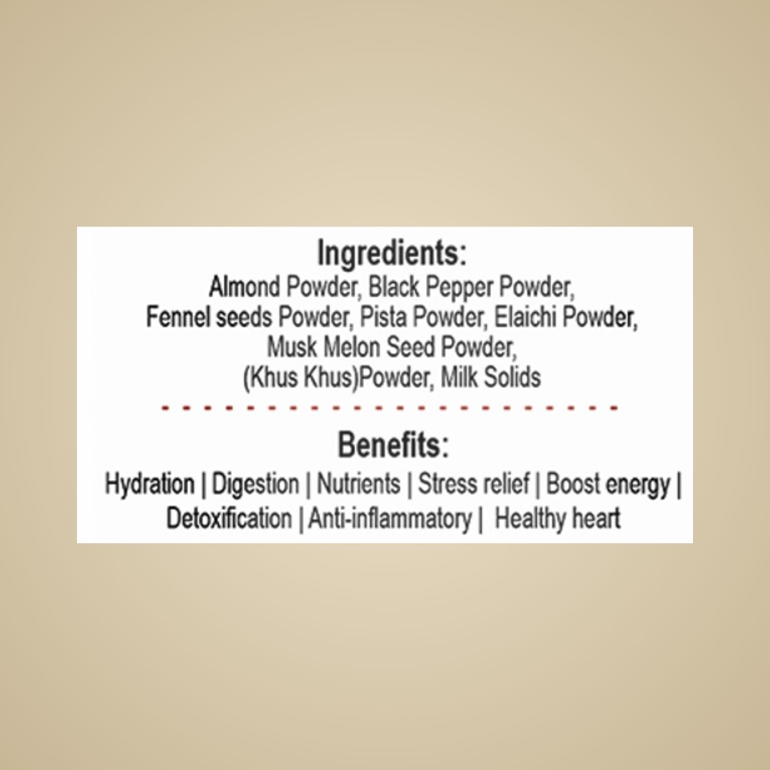 Shahi Thandai No Sugar Powder 200 g