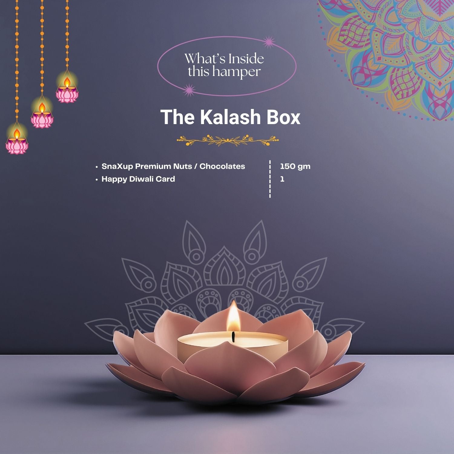 Luxury Diwali Gift Box - The Kalash Box