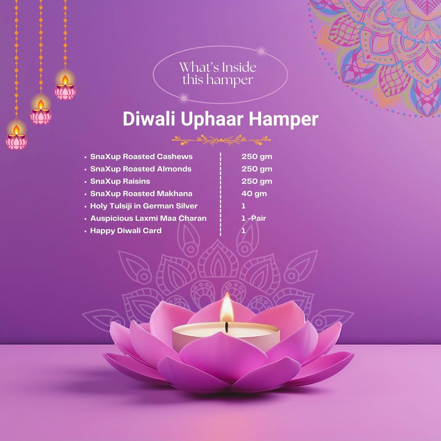 Luxury Diwali Gift Box - Diwali Uphaar Hamper