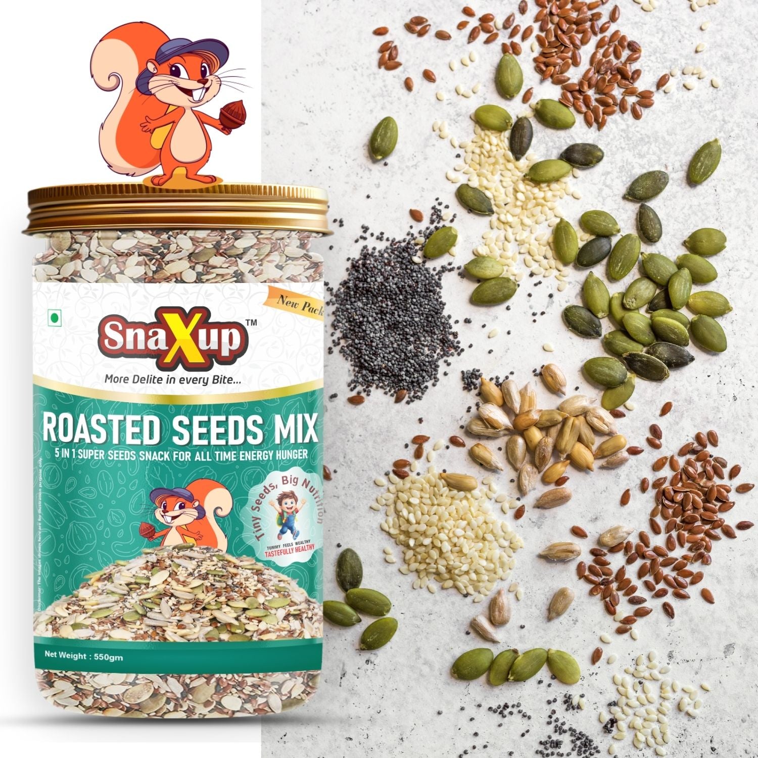 Roasted Seeds Mix 550 g