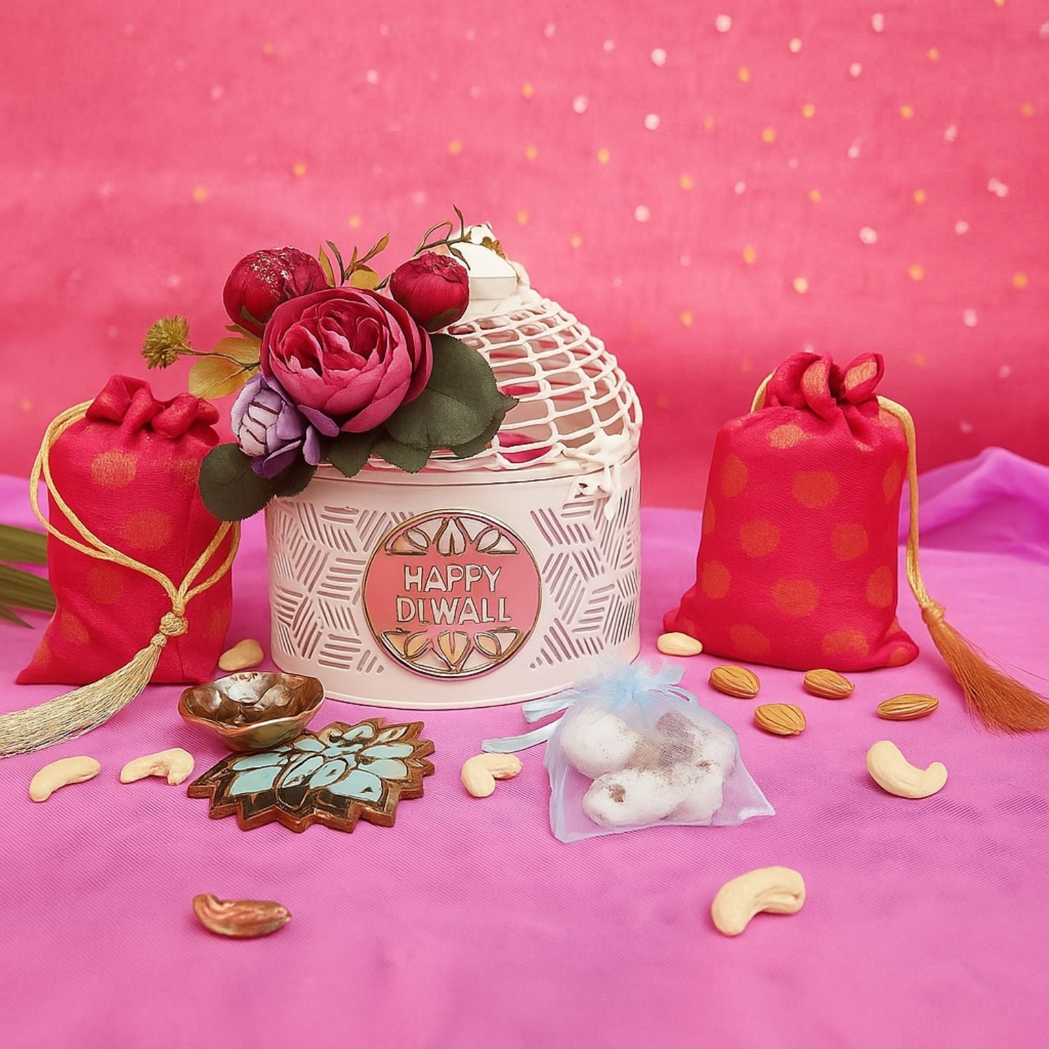 Luxury Diwali Gift Box - Rang-O-Roshni Hamper