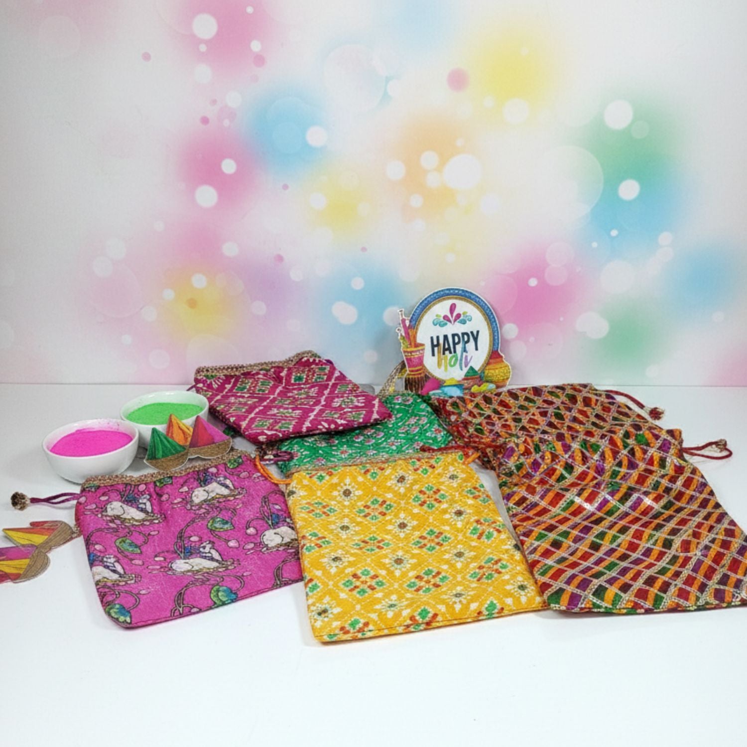 Holi Hamper Color ki Potli
