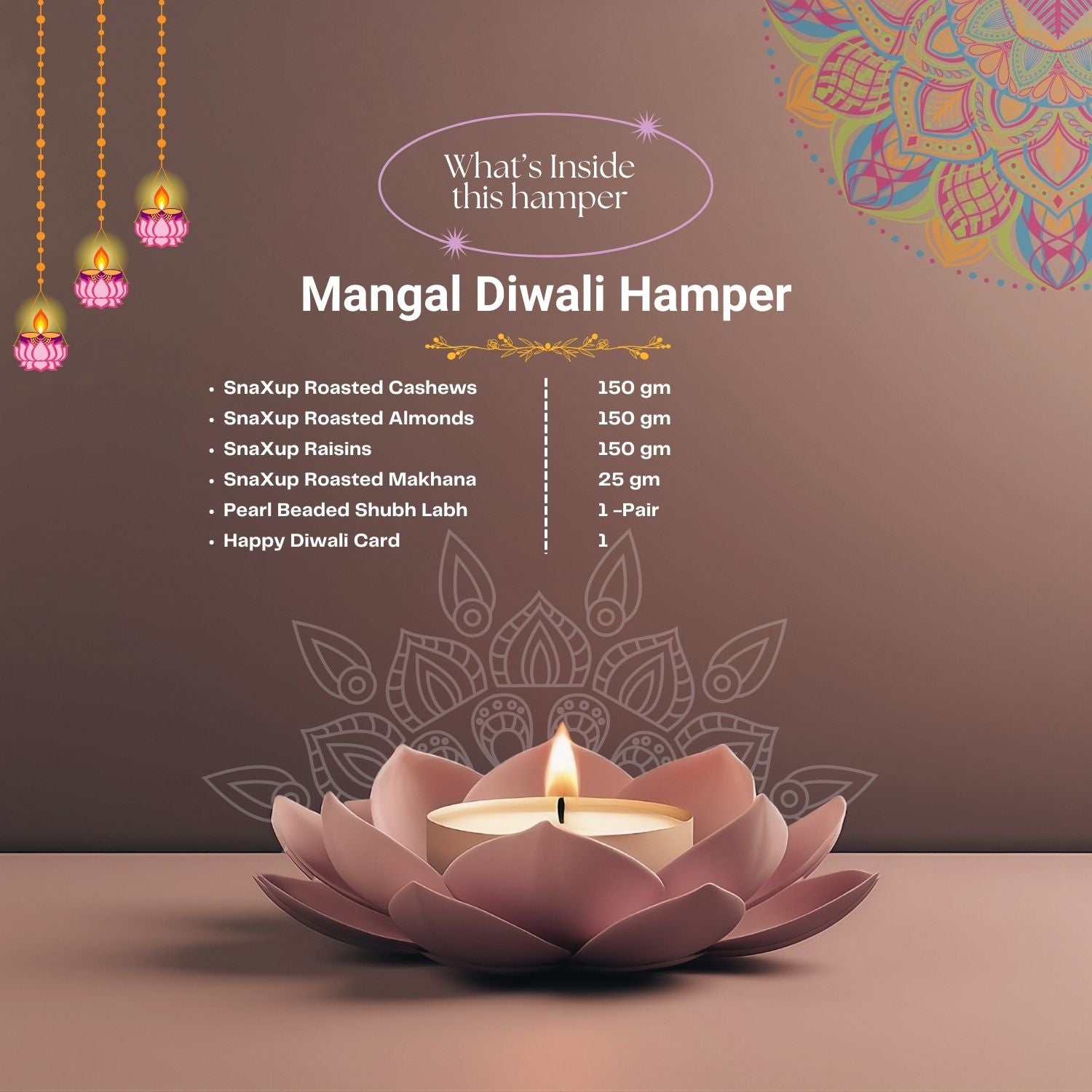 Luxury Diwali Gift Box - Mangal Diwali Hamper