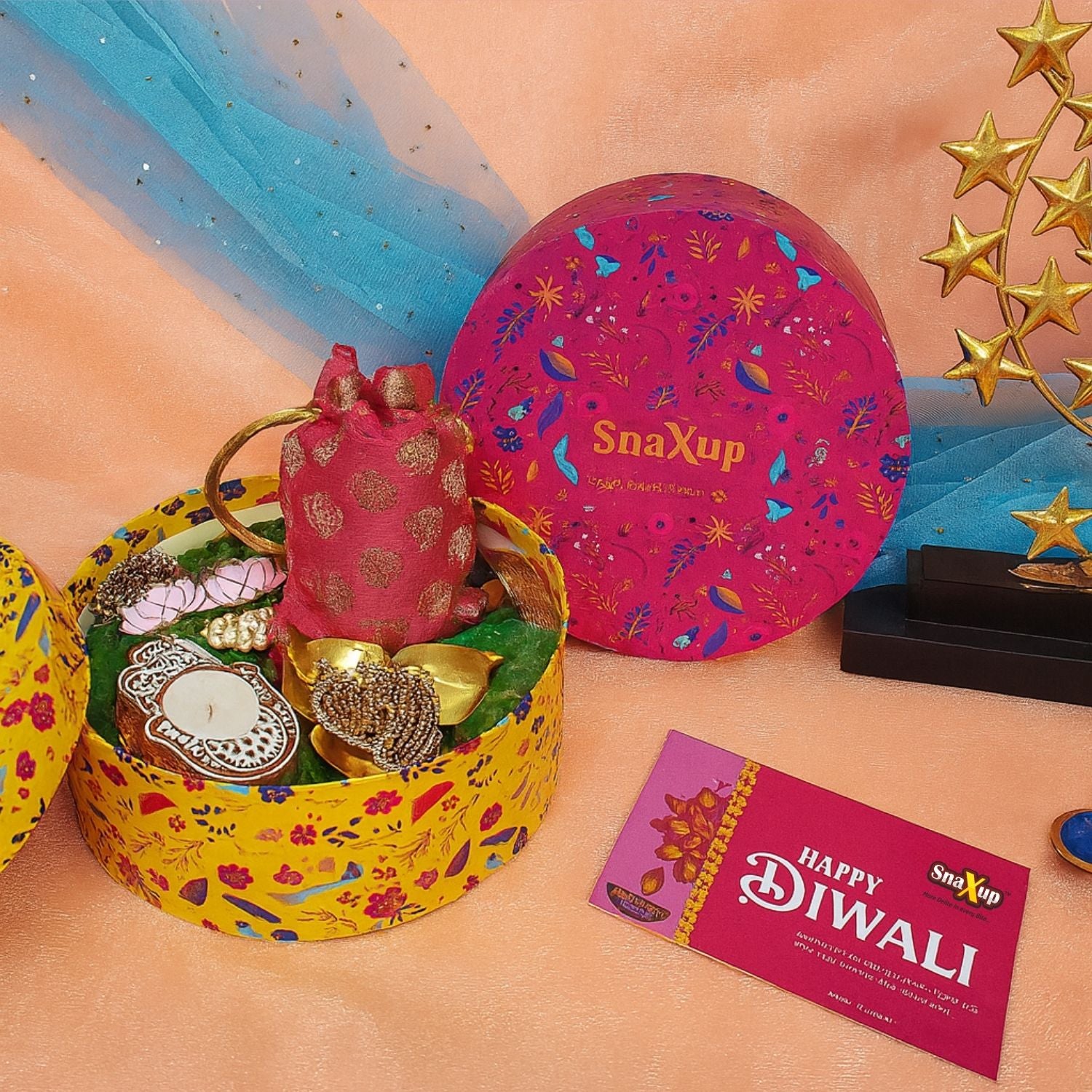 Luxury Diwali Gift Box - Diwali Shagun Hamper