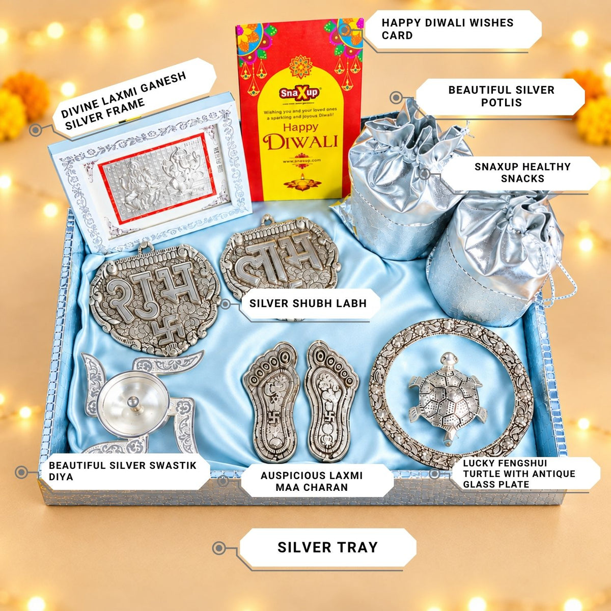 Royal Silver Diwali Hamper