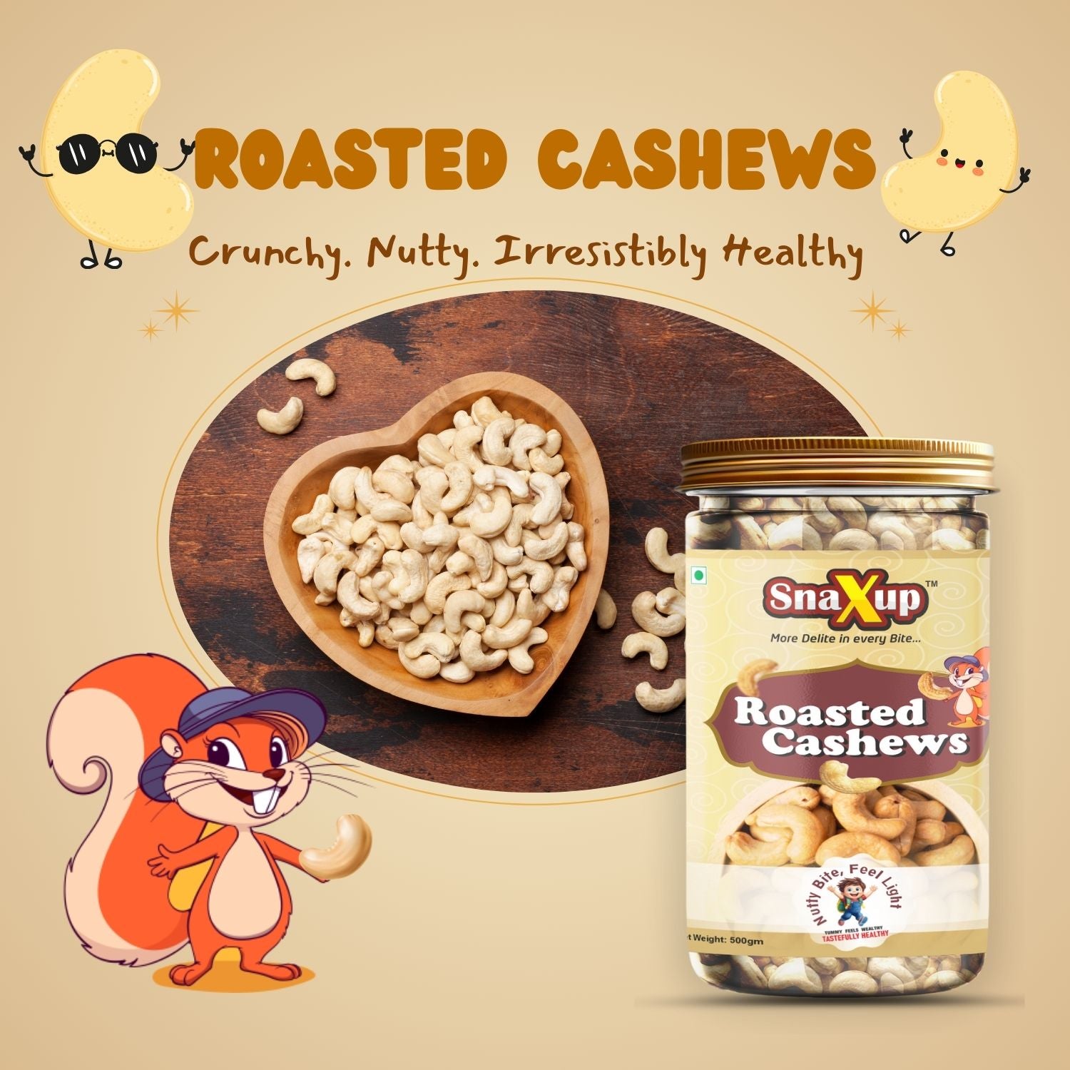 Classic Salted Cashews - Roasted